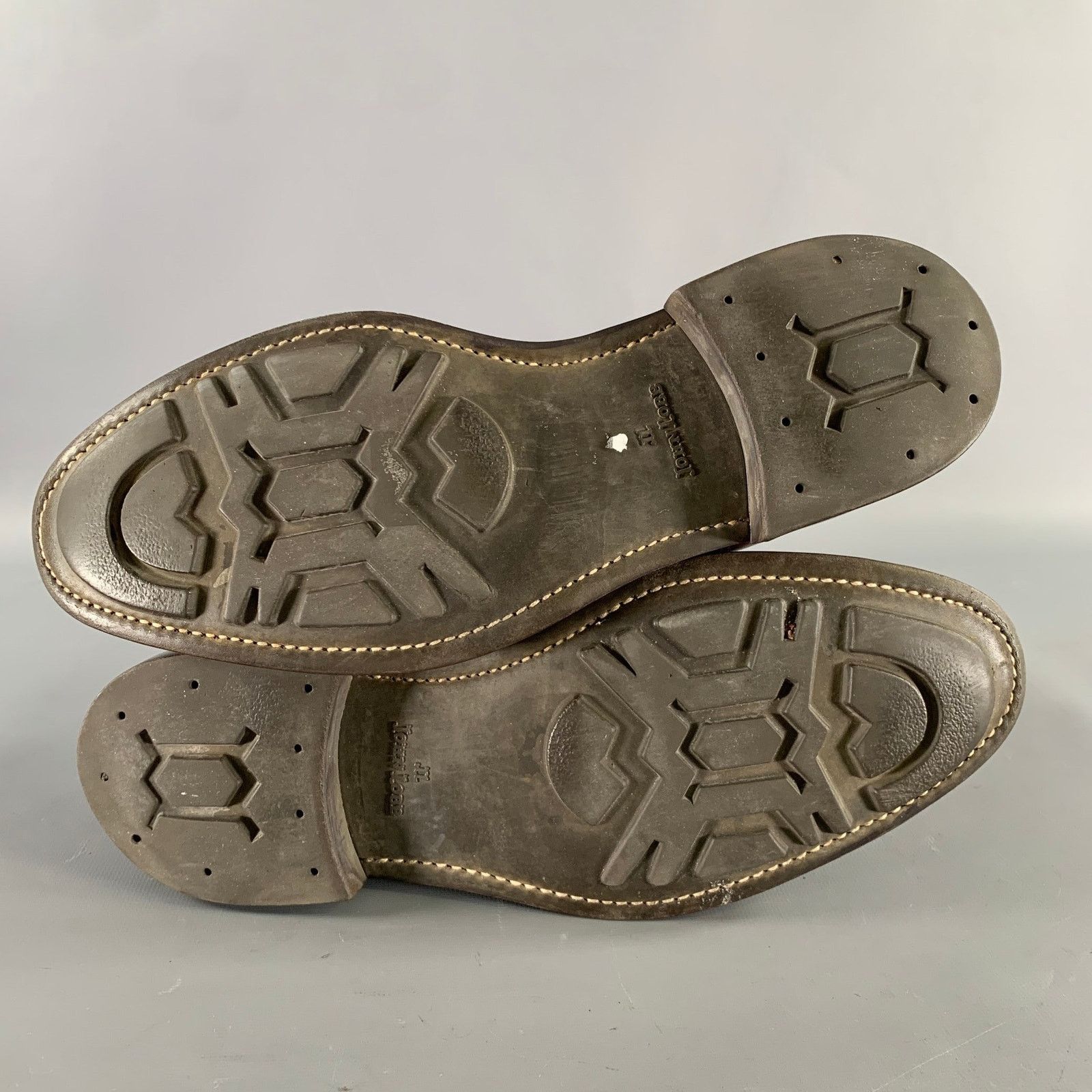 John Lobb JOHN LOBB Size 9 Brown Leather Split Toe Lace Up Shoes Size US 9 / EU 42 - 6 Thumbnail