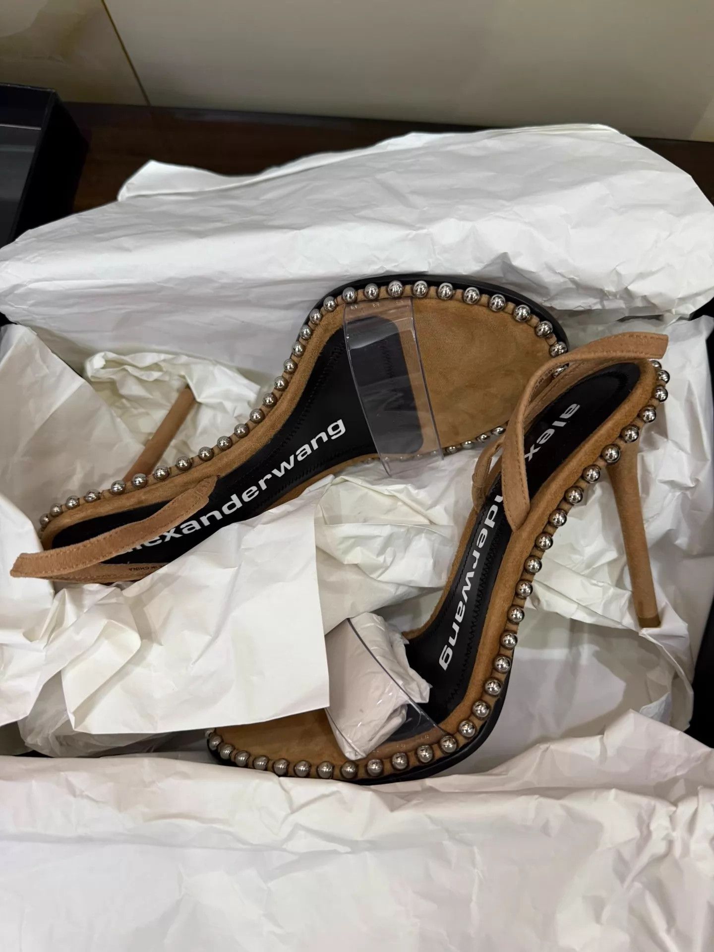 Alexander Wang Alexander Wang Heeled Sandals 95 New Unworn Authentic Size US 5.5 / IT 35.5 - 1 Thumbnail