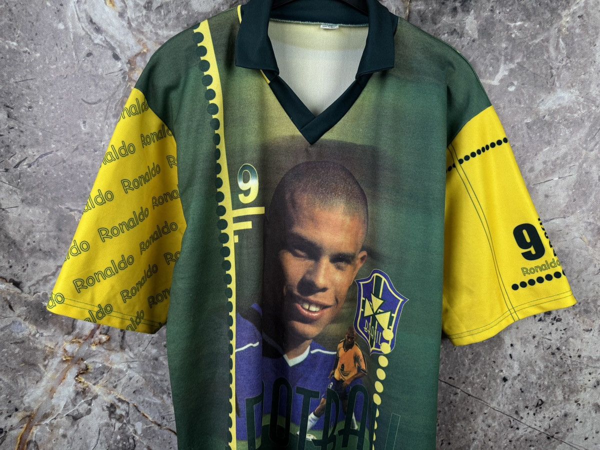 Vintage Men’s Ronaldo 9 Brasil Brazil Football Jersey Size XXL Size US XXL / EU 58 / 5 - 4 Thumbnail