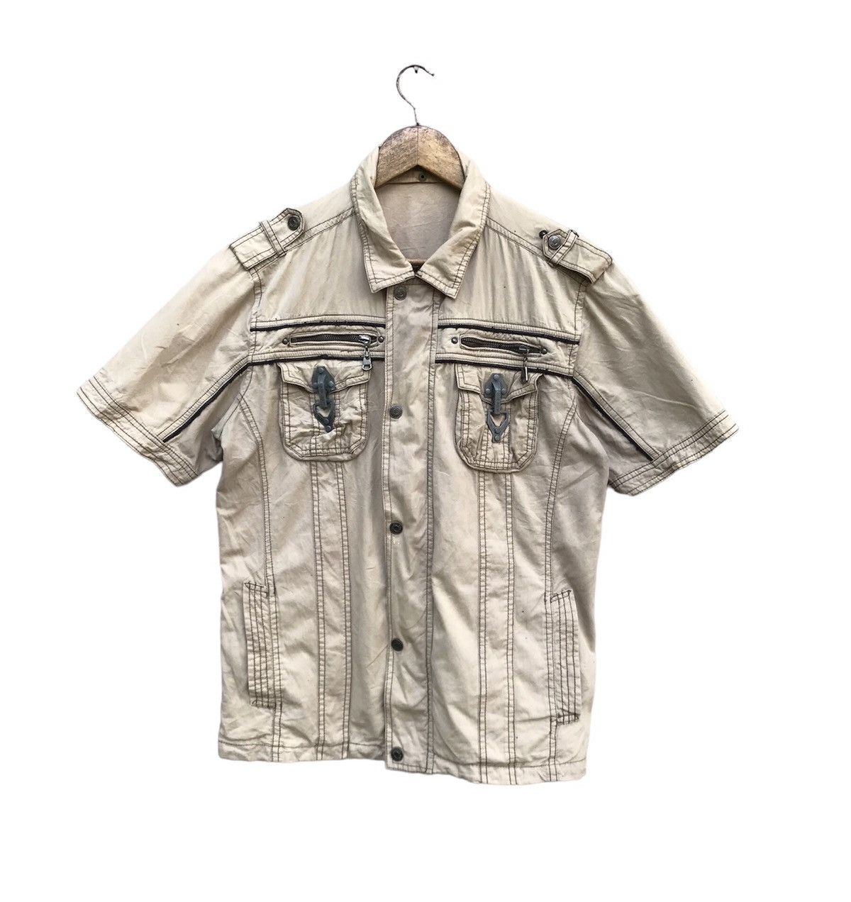 image of If Six Was Nine x In The Attic Seditionaries Tactical Parachute in Black, Men's (Size Small)