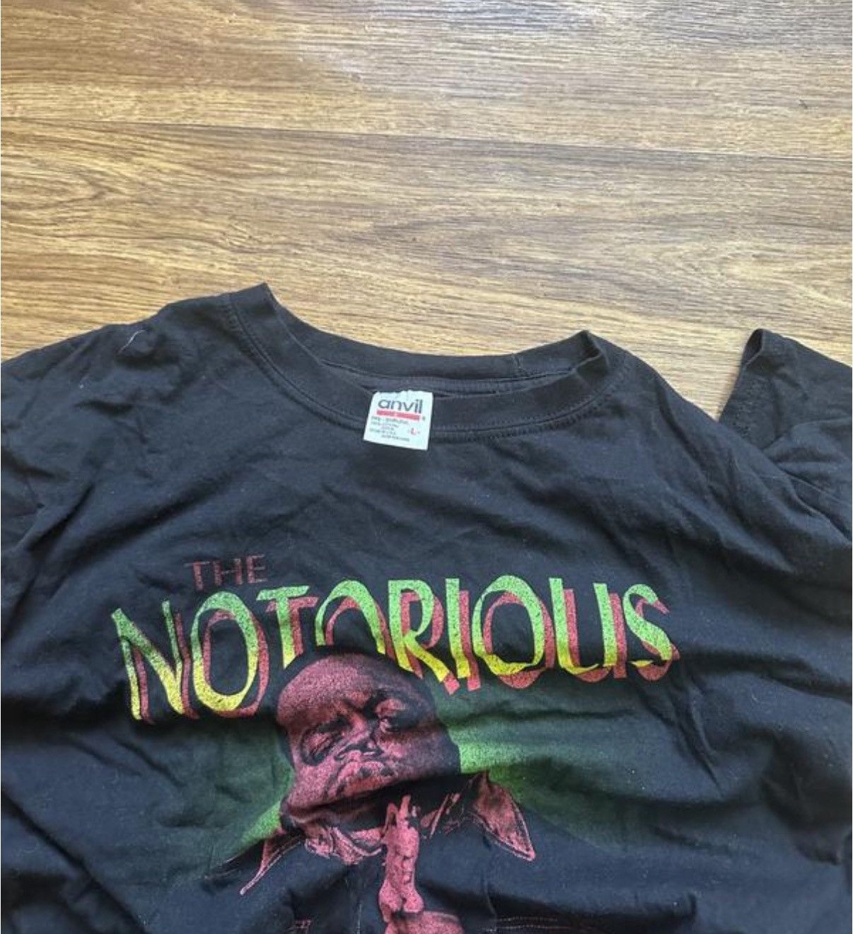 Rap Tees × Vintage Vintage The Notorious BIG Old School Rap Tee Size US L / EU 52-54 / 3 - 3 Thumbnail