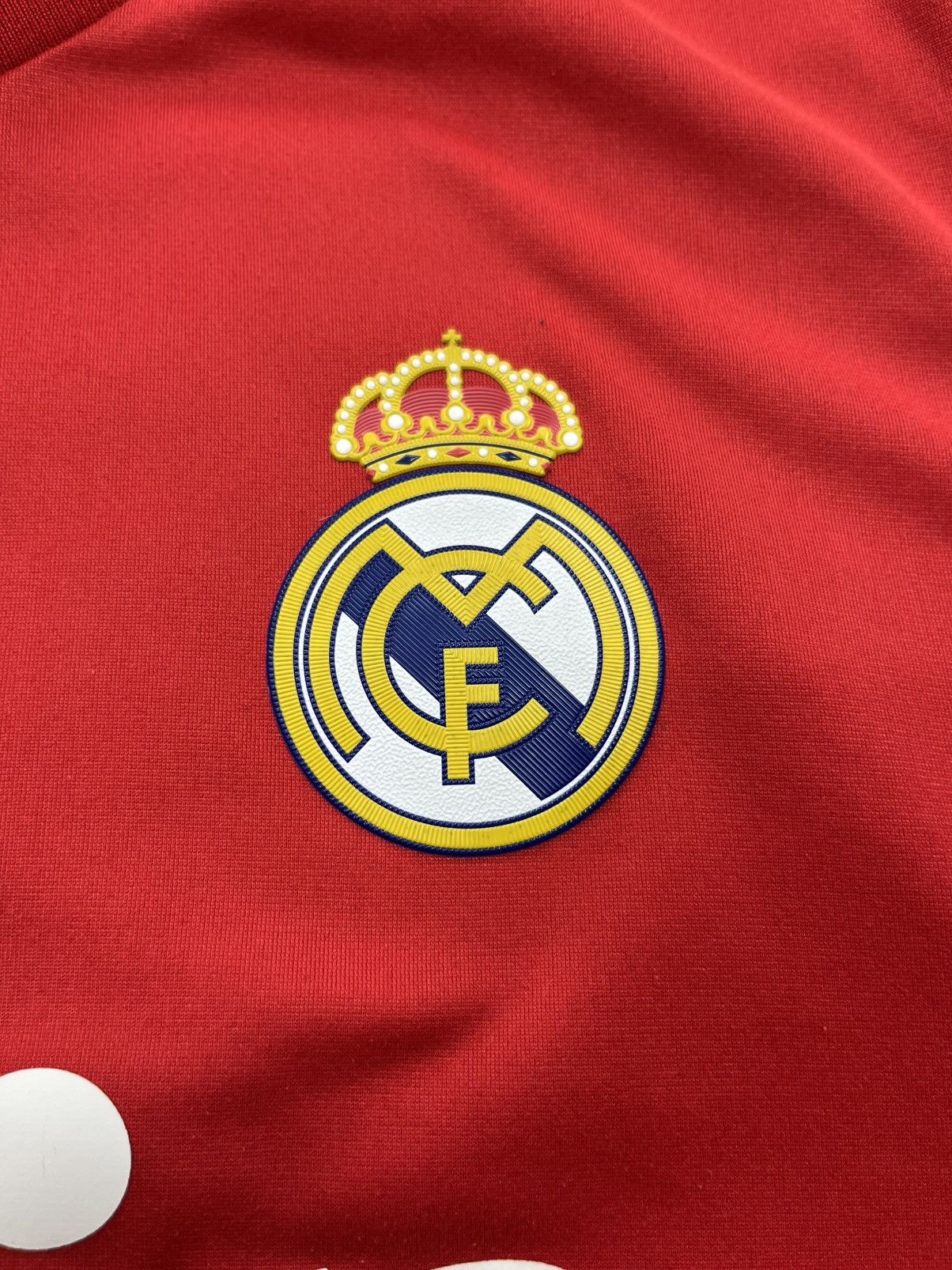 Adidas Adidas Real Madrid 2011-12 Third Kit Red T-Shirt Jersey Size US XL / EU 56 / 4 - 16 Thumbnail