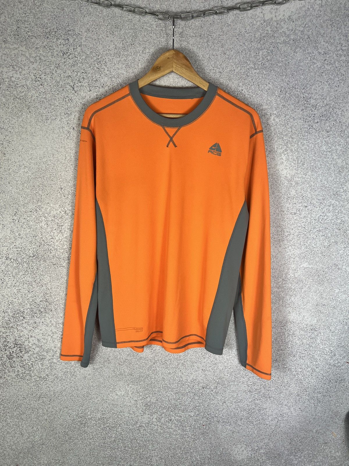 Nike ACG Vintage Nike ACG Small Logo Dri-Fit Longsleeve Size US M / EU 48-50 / 2 - 1 Thumbnail