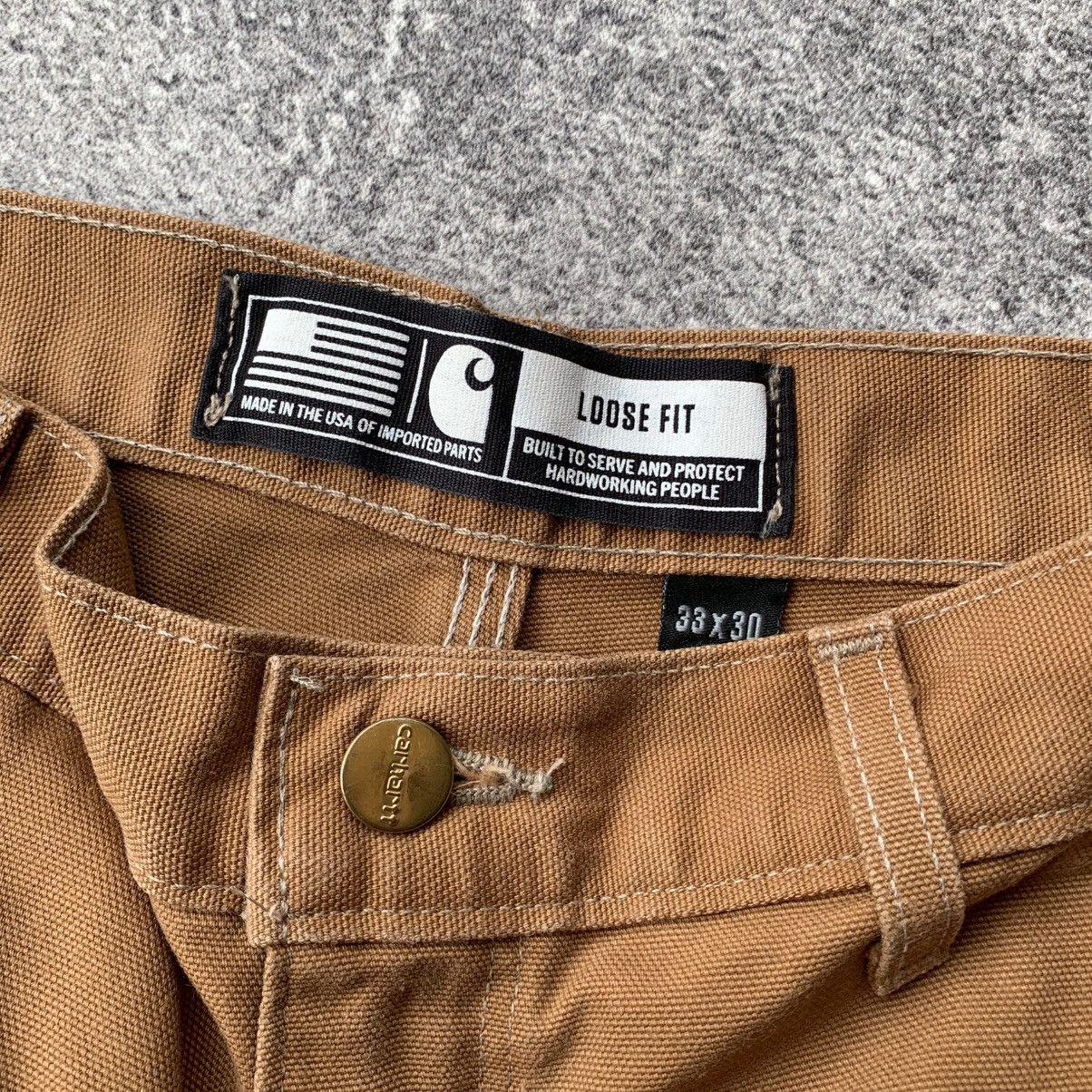 Carhartt Carhartt Double Knee Pants Brown Size US 33 - 9 Thumbnail