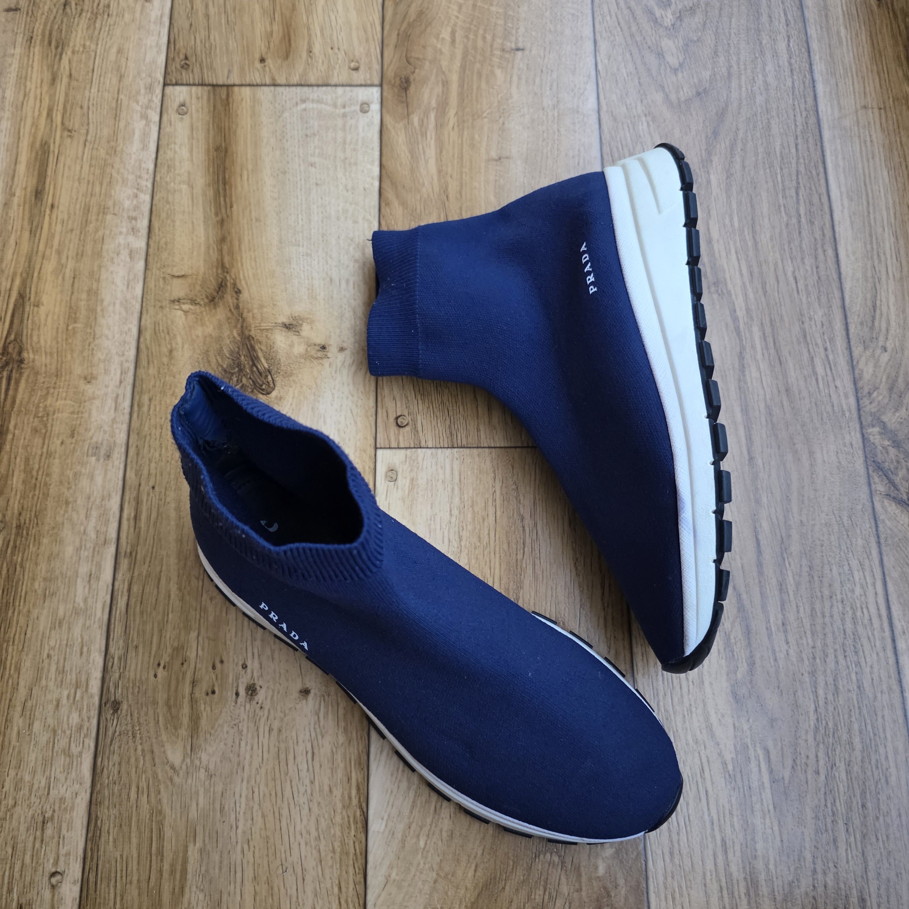 Prada PRADA SOCK ANKLE SNEAKERS Size US 8 / EU 41 - 4 Thumbnail