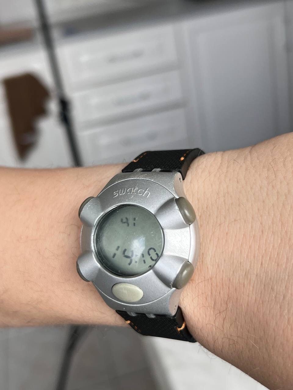 Japanese Brand × Vintage Vintage Futuristic Form Watch Digital Bubble Swatch Beat Size ONE SIZE - 5 Thumbnail