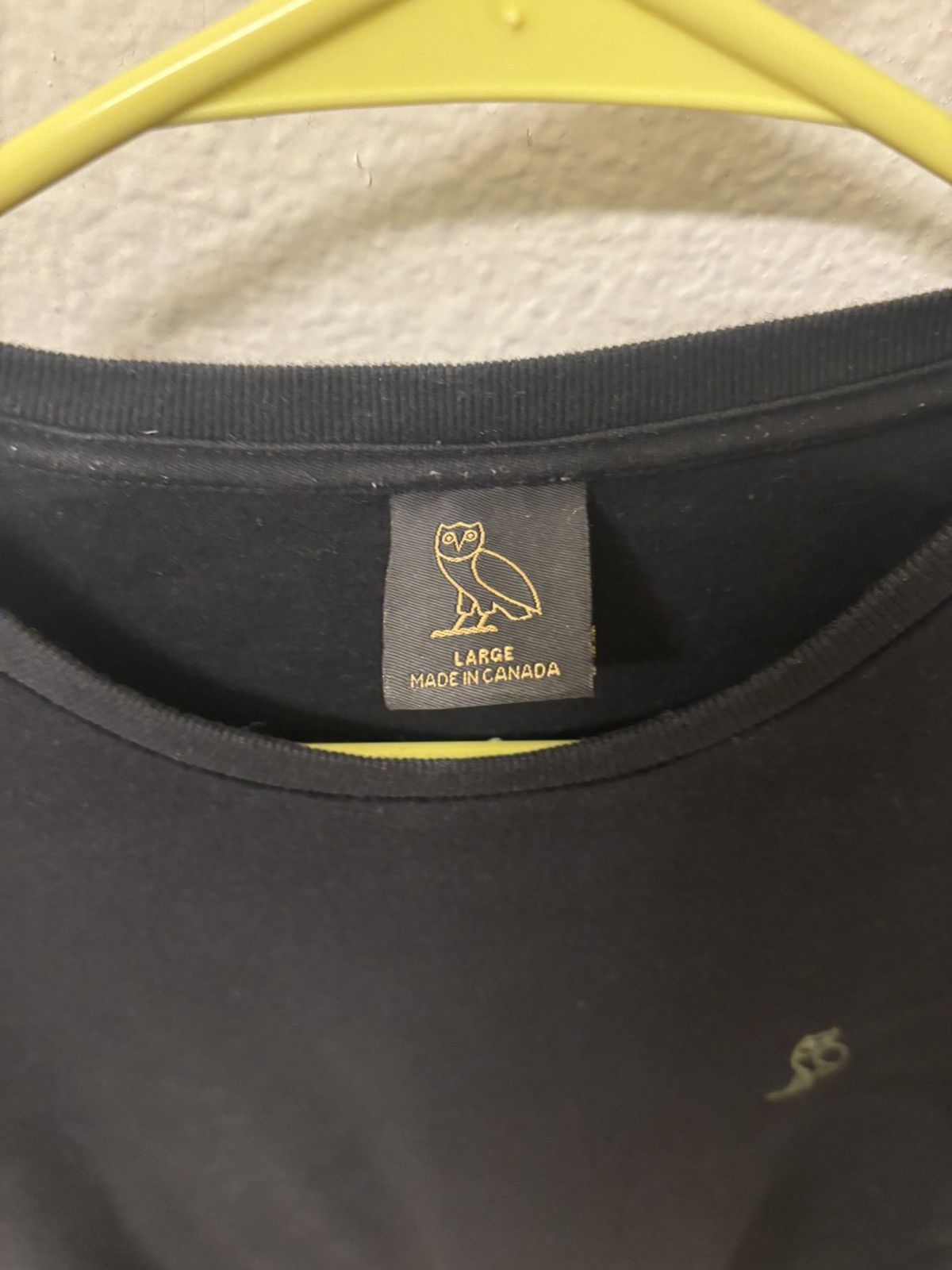 Drake × October's Very Own OVO Large Small Owl Logo T Shirt Size US L / EU 52-54 / 3 - 2 Thumbnail