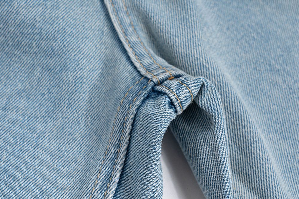 Designer × Japanese Brand × Jean Baggy Flared Leg Striped Rusty Jeans Size US 30 / EU 46 - 8 Thumbnail