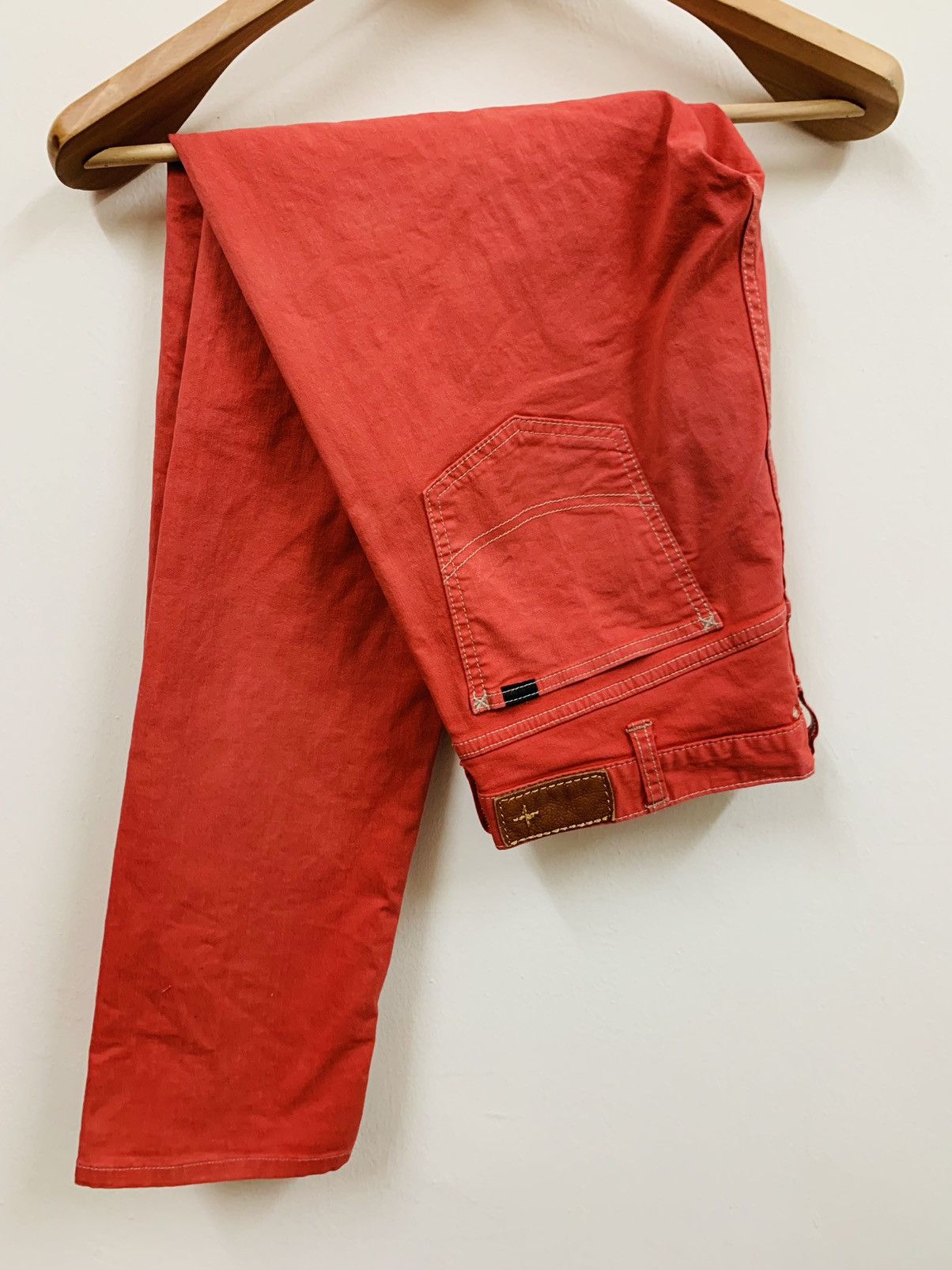 Beams Plus Size M slim straight pant