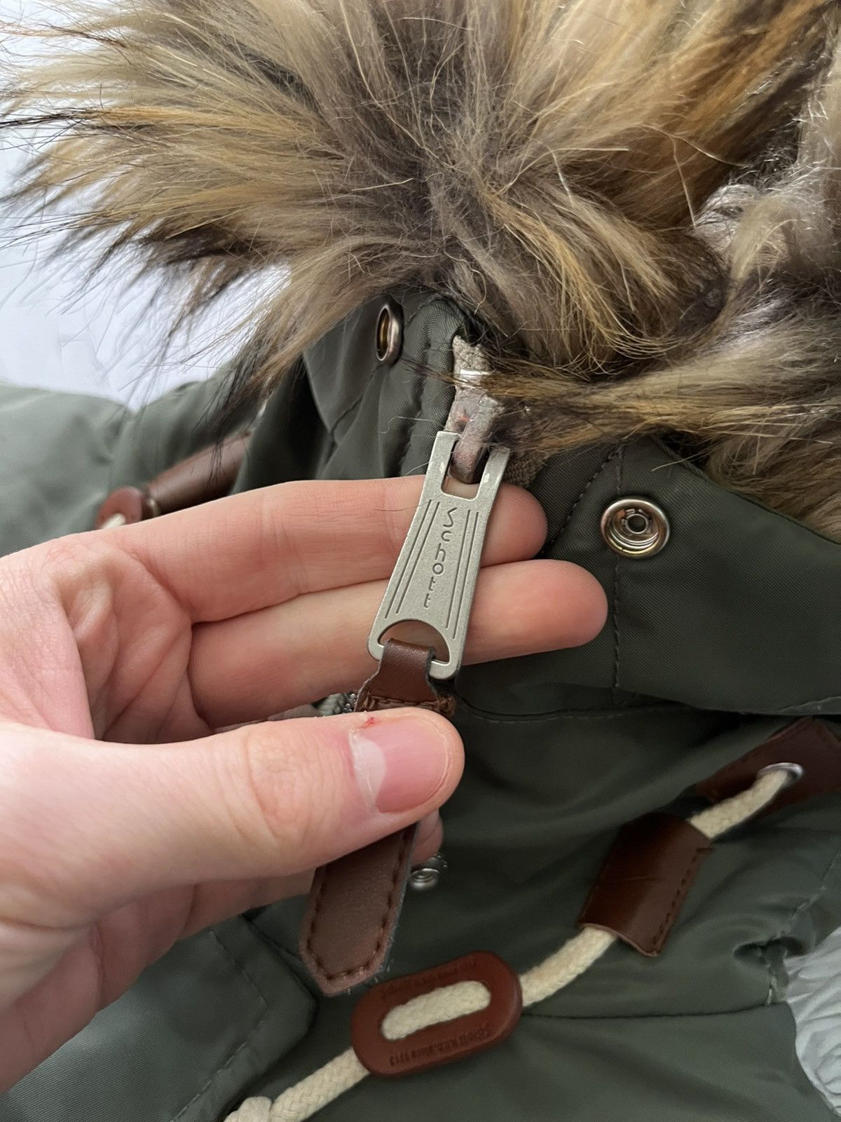 Schott Schott Vintage Jacket Parka Avant Garde Streetwear Olive Size S / US 4 / IT 40 - 5 Thumbnail