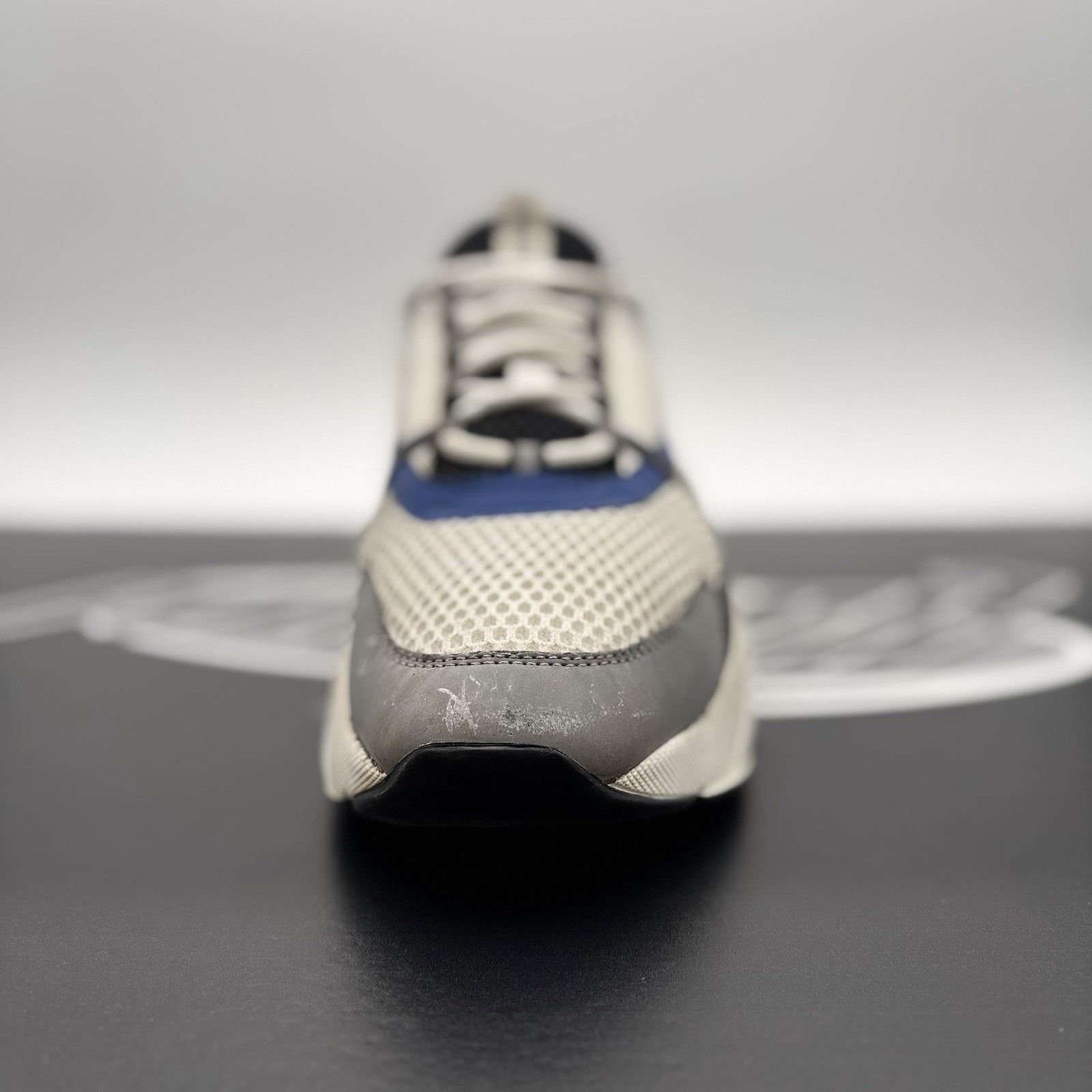 Dior Dior B22 Sneaker ' White, Blue, Black Reflective ' Size US 13 / EU 46 - 15 Thumbnail