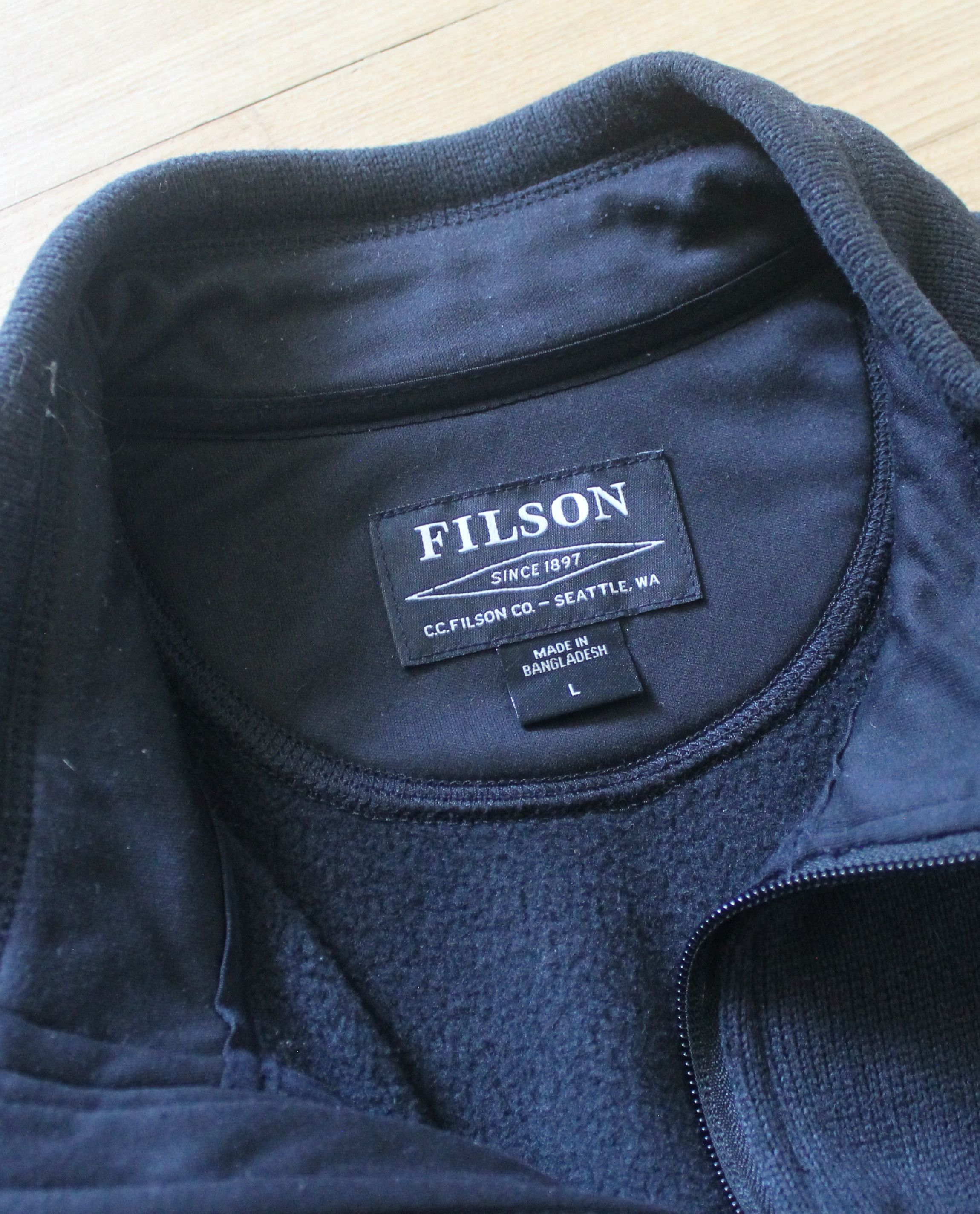 Filson Filson Ridgeway Fleece Jacket Black Size US L / EU 52-54 / 3 - 7 Thumbnail