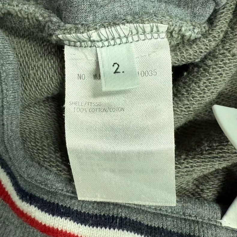 Thom Browne Thom browne Size 2 Classic four-striped cotton sports pant Size US 30 / EU 46 - 5 Thumbnail