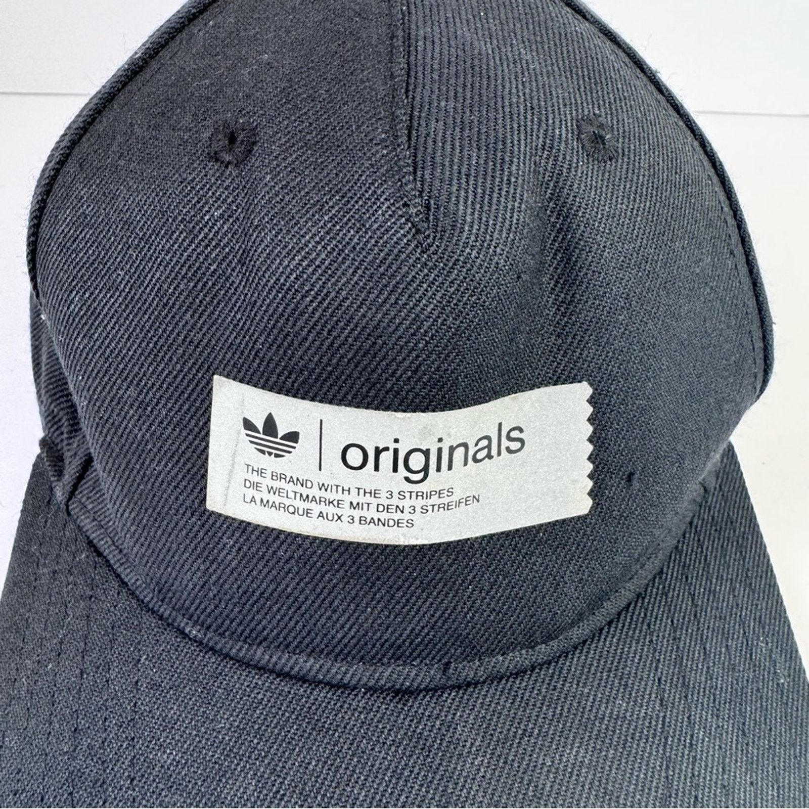 Adidas Adidas Original Black Trucker Cap One Size Fits All Size ONE SIZE - 9 Thumbnail