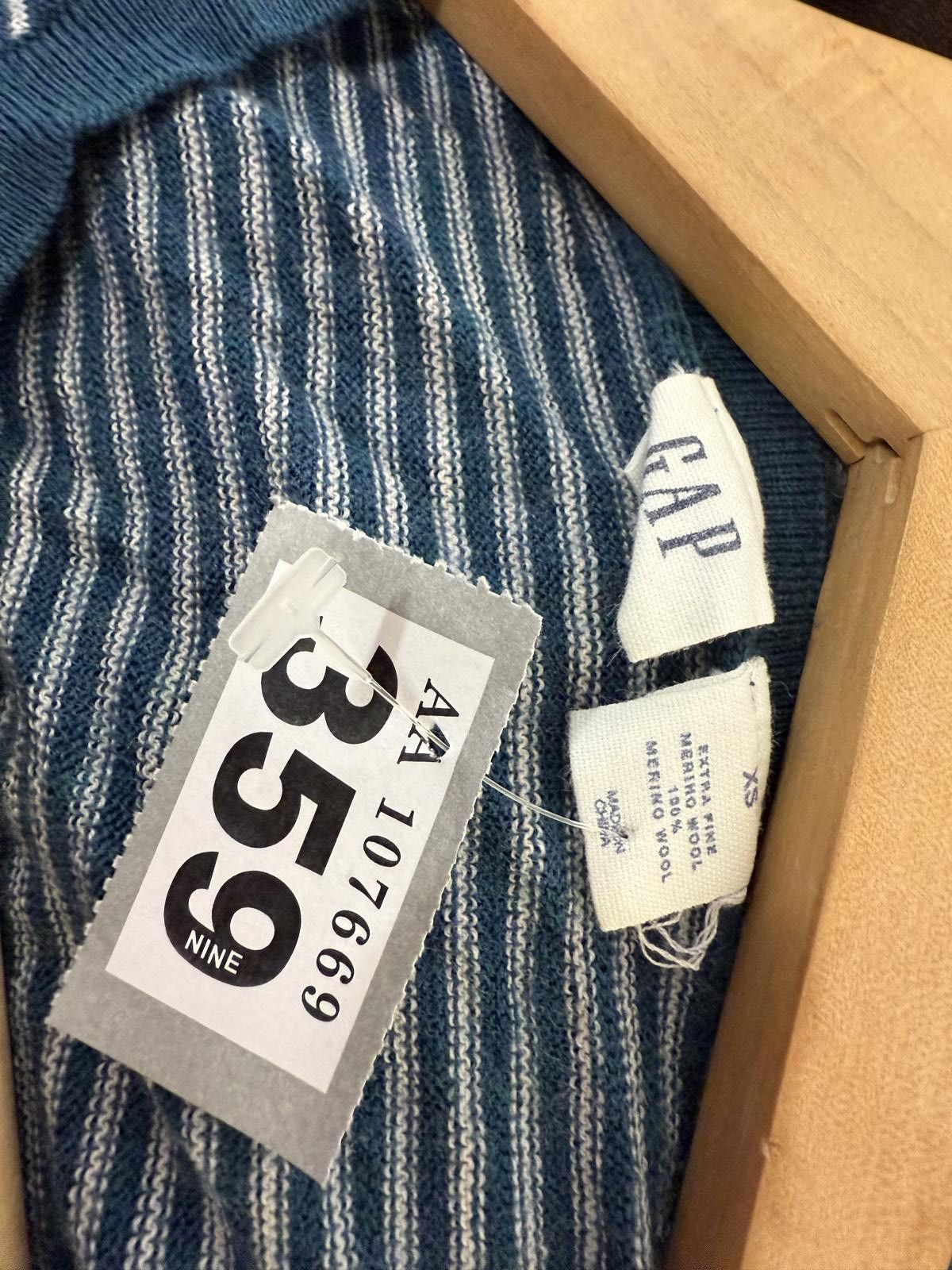 Gap GAP Women's Long Sleeve Striped Top XS Size XS / US 0-2 / IT 36-38 - 2 Thumbnail