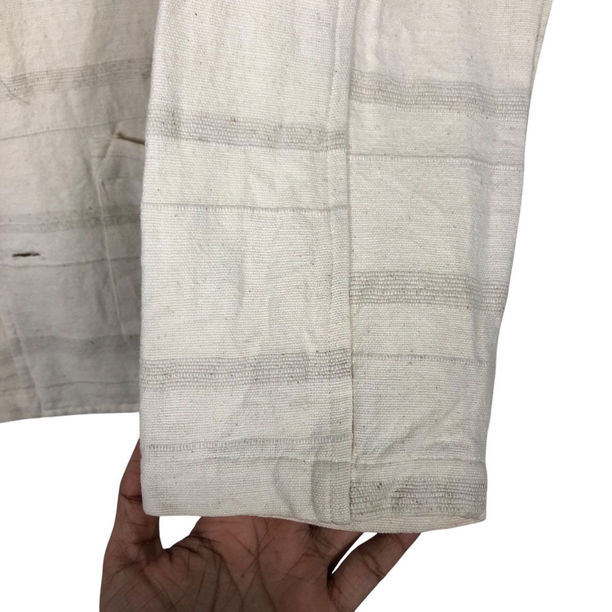 45rpm 📌Vintage Chore Jacket Button Striped Design Milagosta India Size US M / EU 48-50 / 2 - 16 Thumbnail