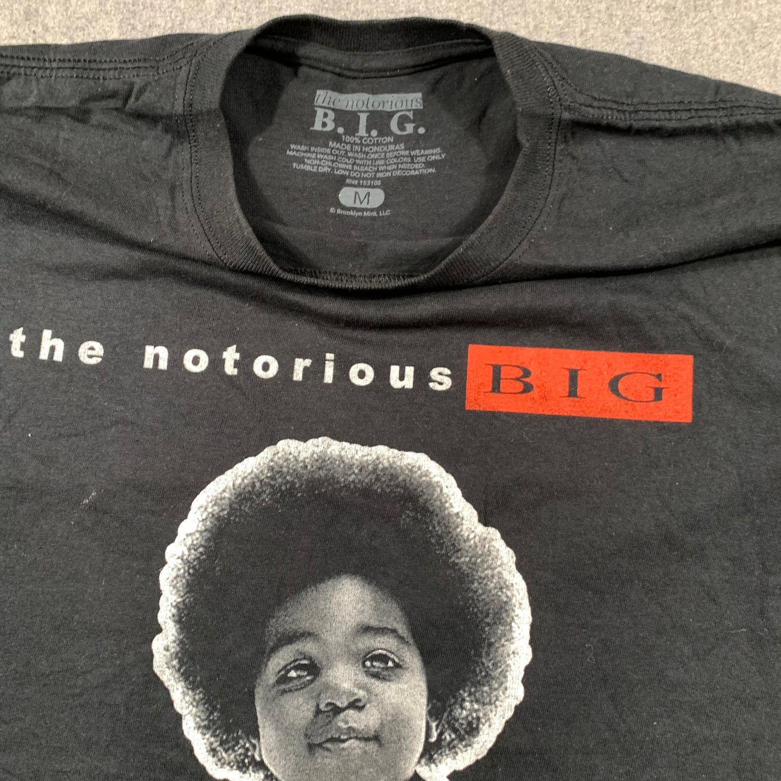 Other The Notorious B.I.G. Shirt Adult Medium Black Size US M / EU 48-50 / 2 - 3 Thumbnail