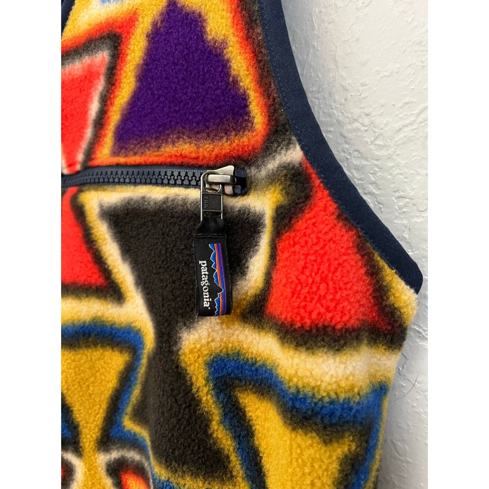 Patagonia Patagonia Synchilla Patched Jumpsuit Medium Aztec Print Size 28" / US 6 / IT 42 - 3 Thumbnail