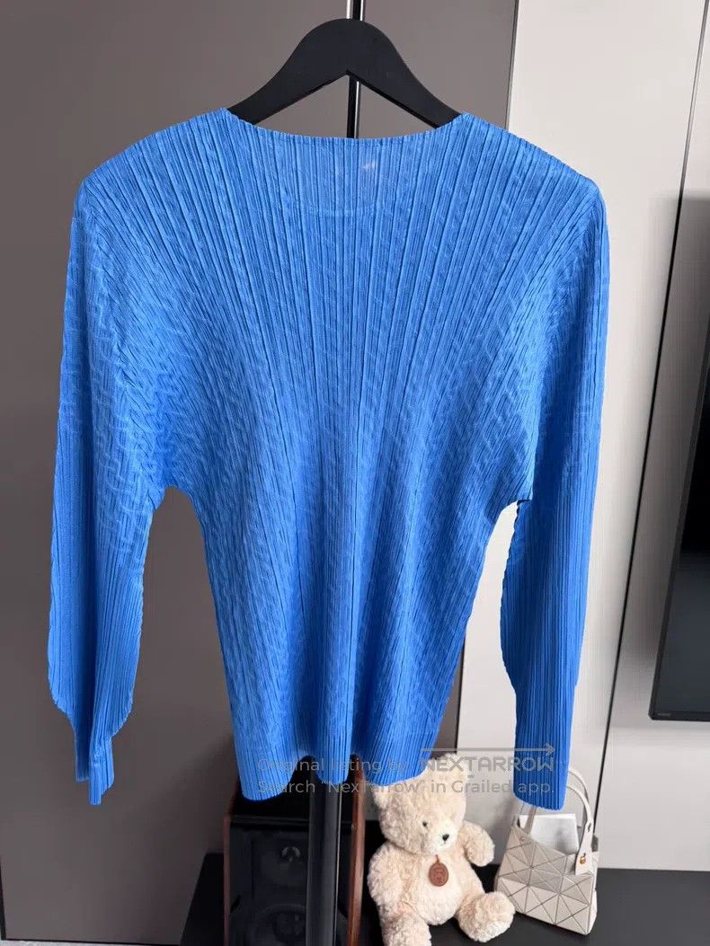 Issey Miyake Issey Miyake Long Cardigan Size L / US 10 / IT 46 - 2 Thumbnail