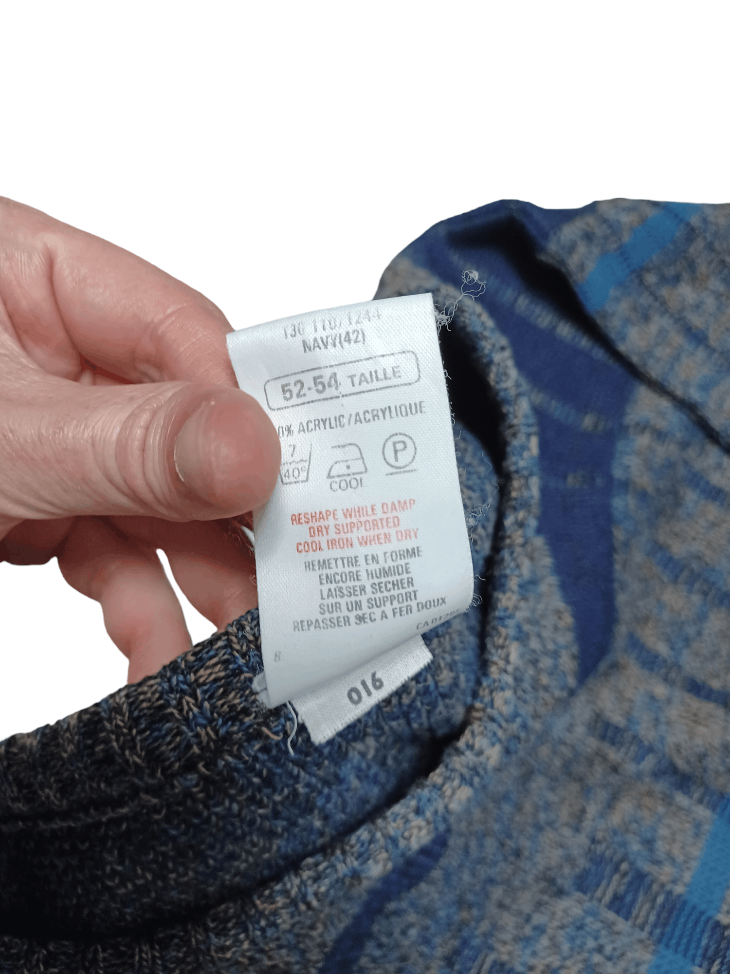 Other VINTAGE 90S OVERSIZED OLDMONEY MADE IN ENGLAND SWEATER Size US L / EU 52-54 / 3 - 4 Thumbnail