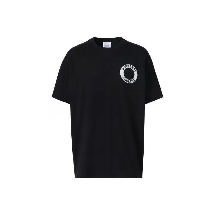 Burberry Burberry Burberry Black Logo Print T-Shirt for Men-2507 Size US M / EU 48-50 / 2 - 1 Thumbnail