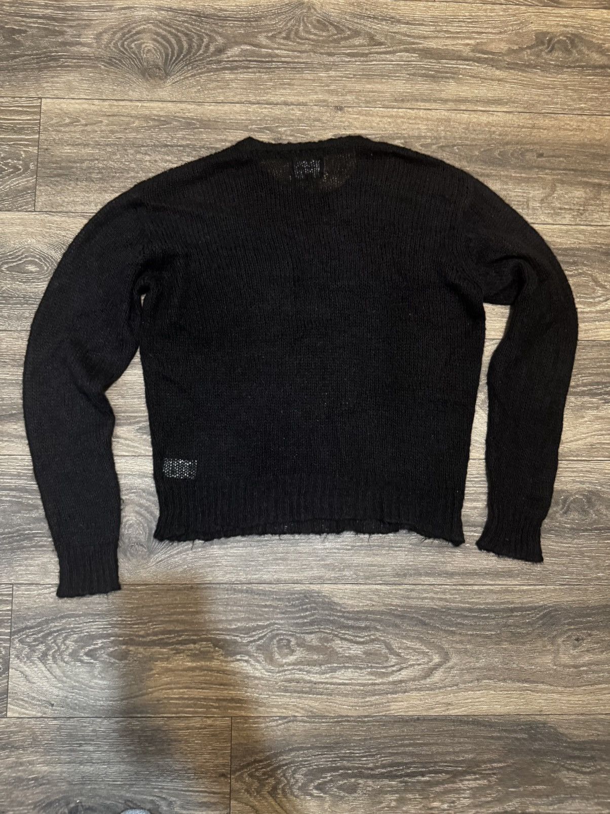 Stussy Stussy Loose Knit Logo Black Size US L / EU 52-54 / 3 - 5 Thumbnail