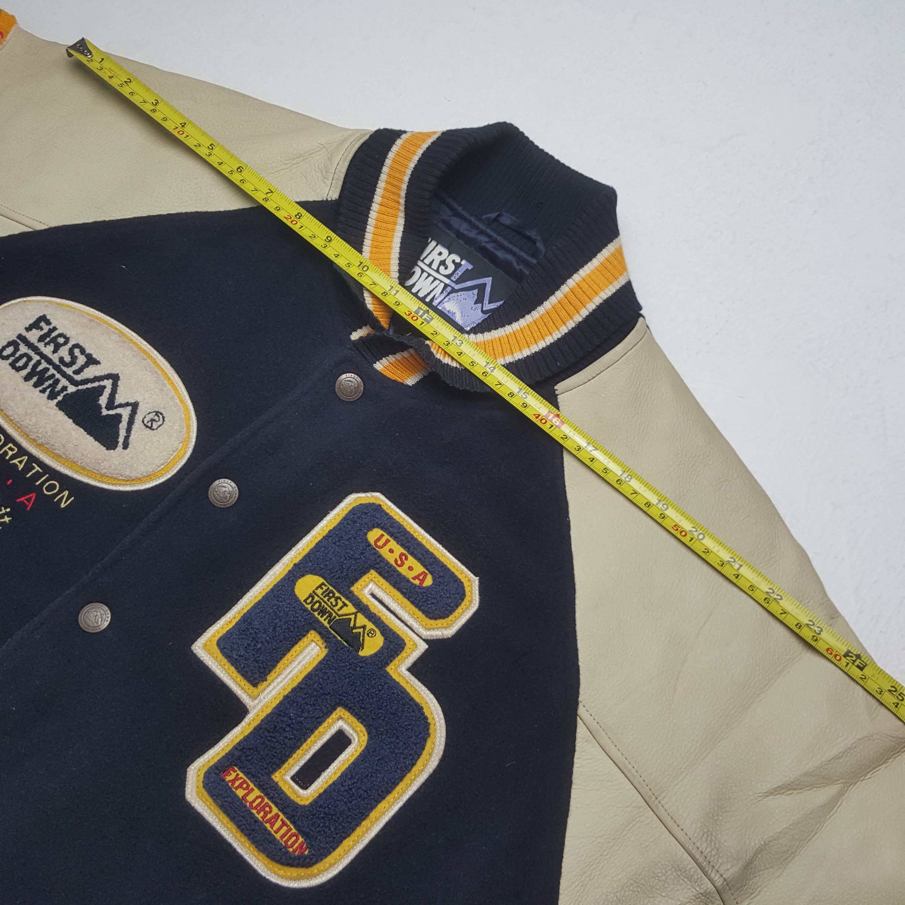 Other Vintage Firstdown American Outdoor Varsity Jacket C291N34 Size US XL / EU 56 / 4 - 6 Thumbnail