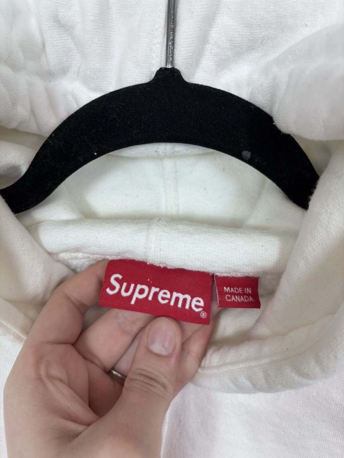 Supreme Supreme Bless The Land Of Fuck White Hoodie Sweatshirt Size US S / EU 44-46 / 1 - 13 Thumbnail