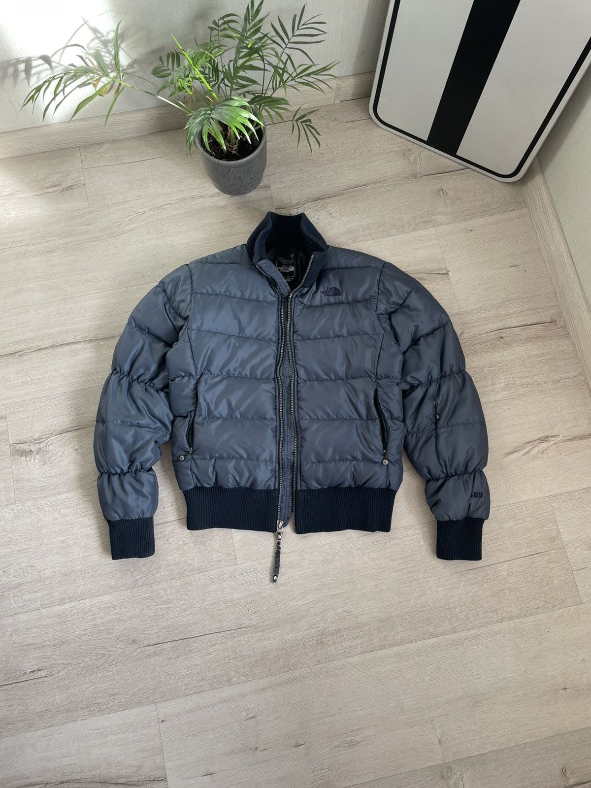 The North Face × Vintage Vintage The North Face 600 Goose Down Jacket Crop Puffer Y2k Size S / US 4 / IT 40 - 1 Thumbnail