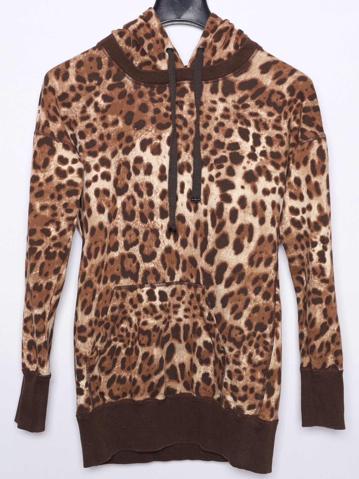 Dolce & Gabbana Dolce Gabbana Vintage Leopard Camo Printed Hoodie Size XS / US 0-2 / IT 36-38 - 2 Thumbnail