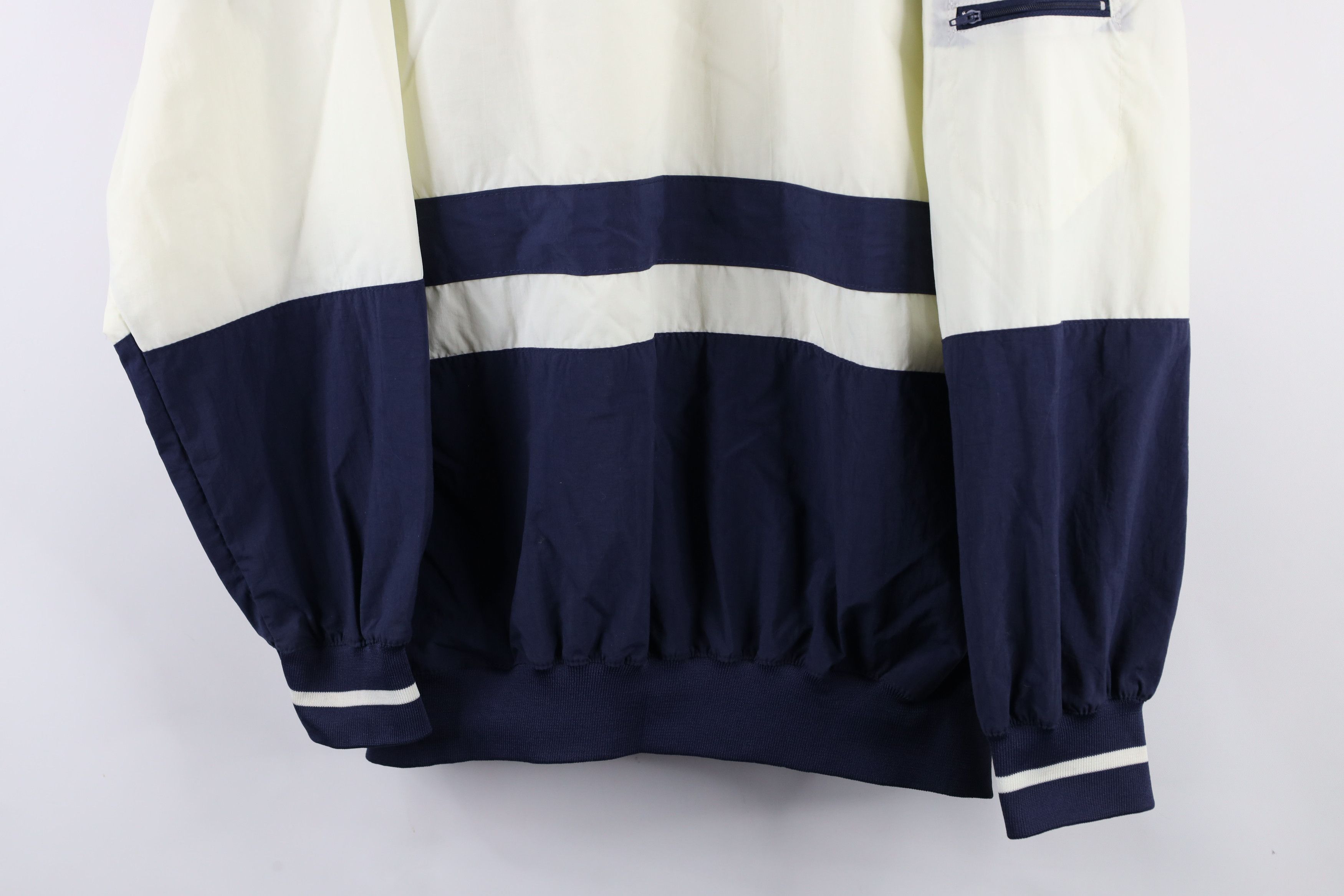Vintage Vintage 90s Streetwear Pullover Windbreaker Jacket Blue Size US L / EU 52-54 / 3 - 3 Thumbnail