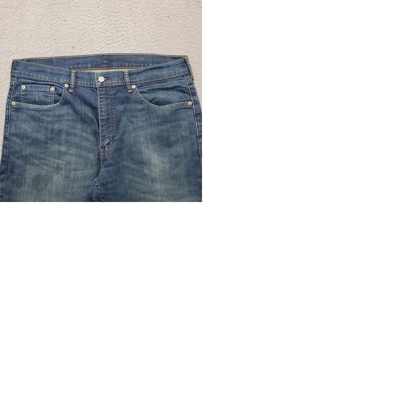 Levi's Levi's Mens 559 Straight Jeans 36x32 Blue Denim Red Tab 5-Pocket Medium Wash Straight Size US 36 / EU 52 - 9 Thumbnail