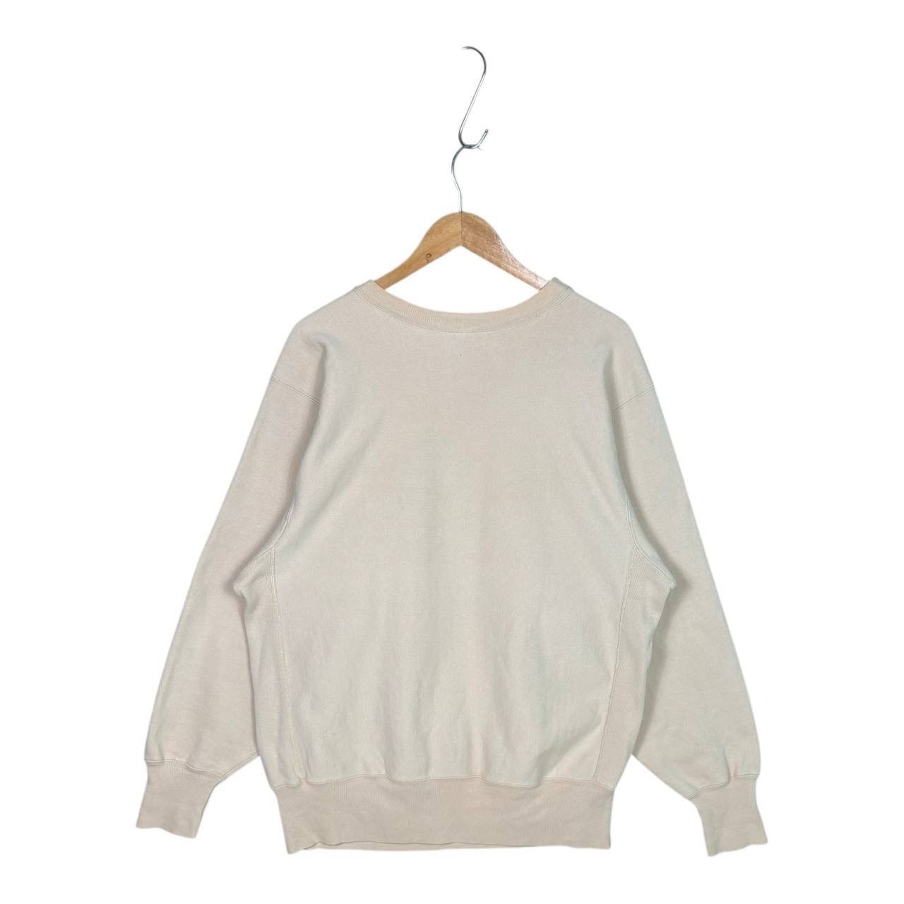 Champion 90s Vintage Champion Reverse Weave Sweatshirt XL Cream⁠ Size US XL / EU 56 / 4 - 2 Thumbnail