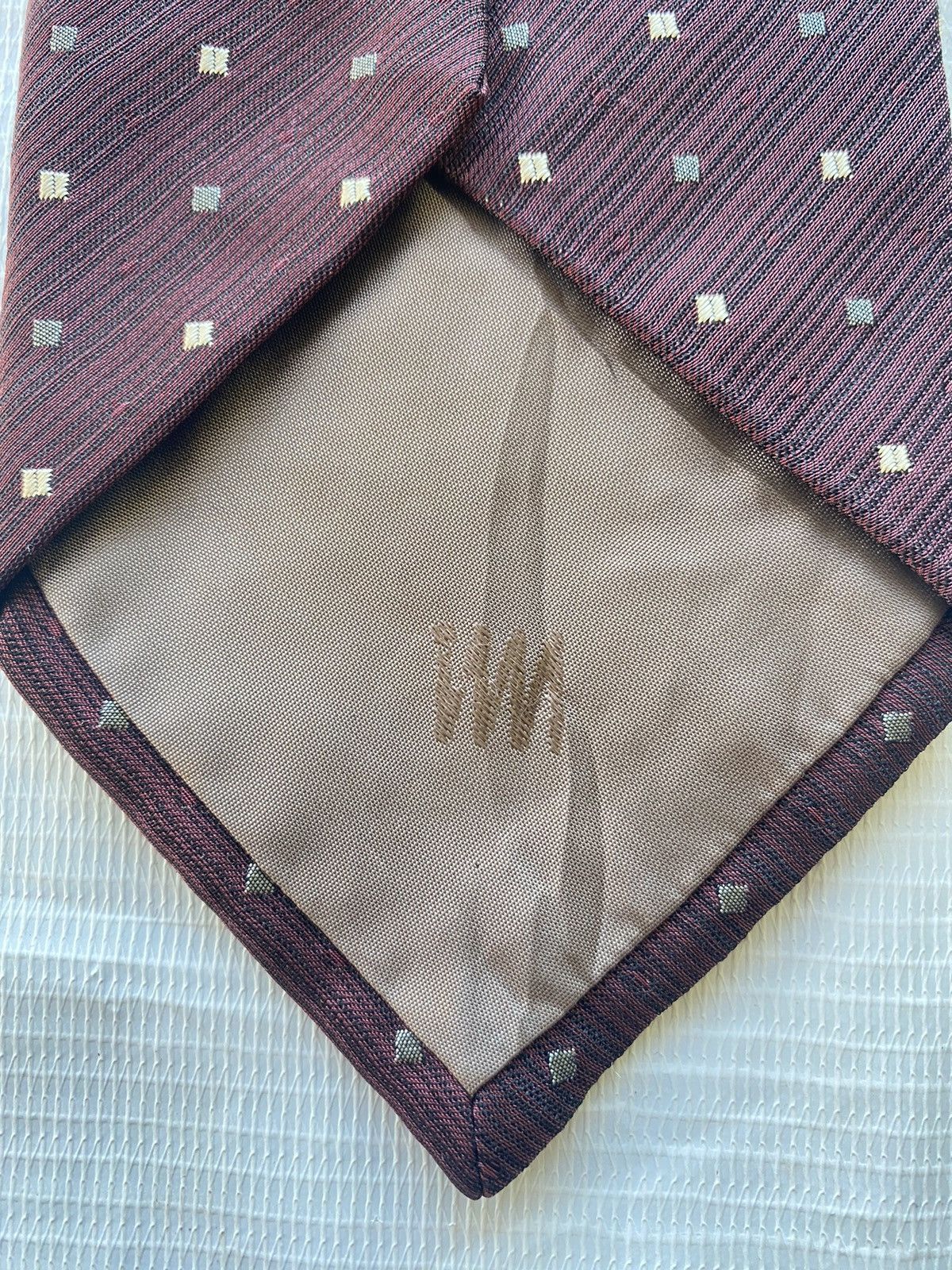 Issey Miyake × SikSilk 🔥 Vintage Issey Miyake Silk Neck Tie Size ONE SIZE - 9 Thumbnail