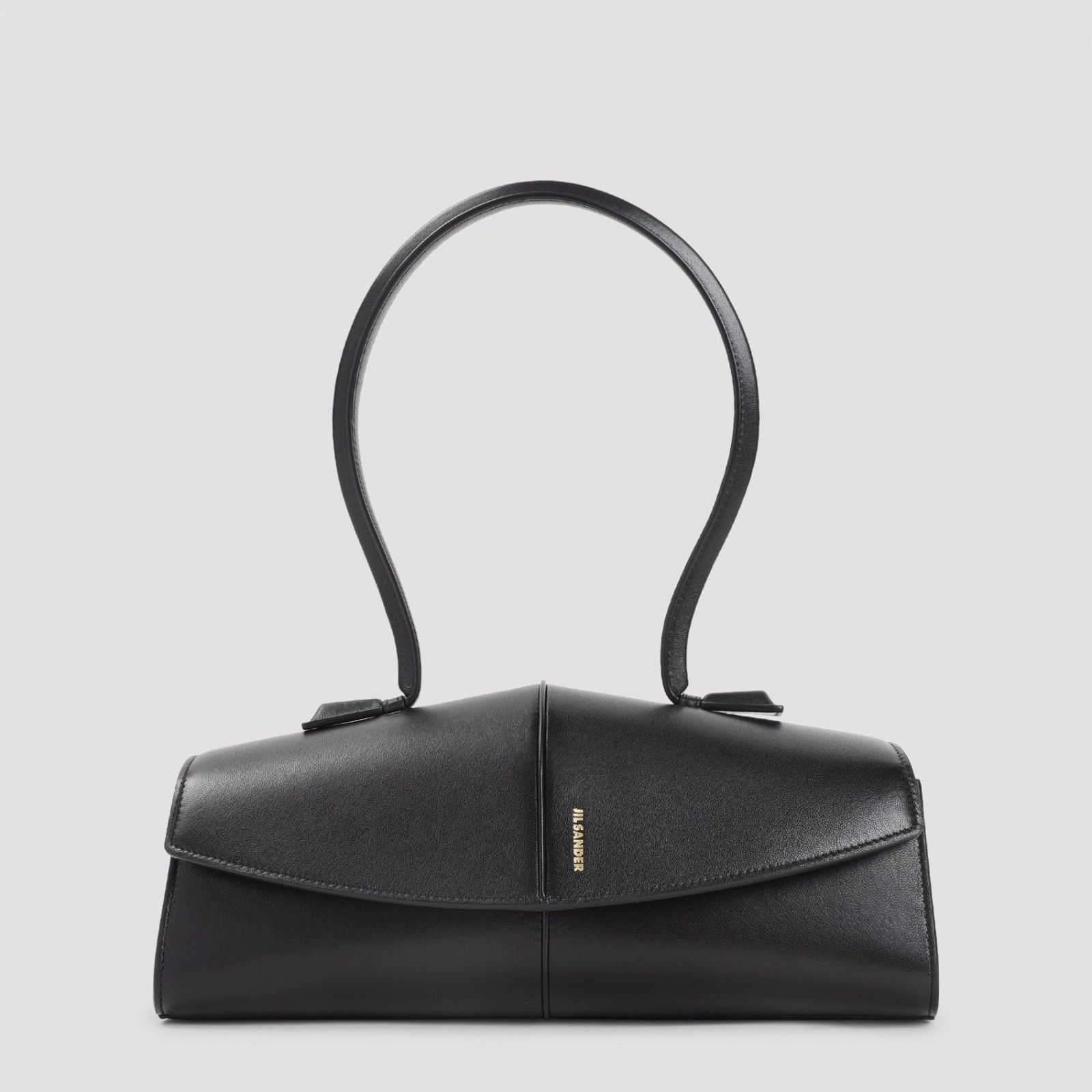 Jil Sander JIL SANDER Black Leather Shoulder Bag New & Authentic Size ONE SIZE - 1 Thumbnail