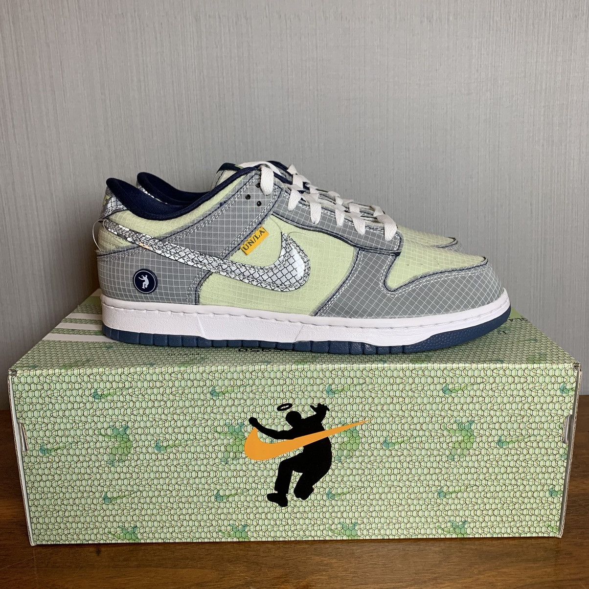 Nike × Union LA Union Nike Dunk Low Pistachio Size US 9.5 / EU 42-43 - 6 Thumbnail