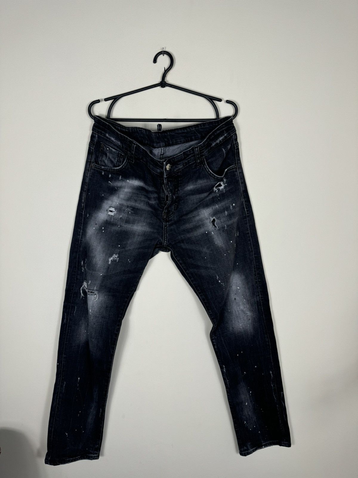 Dsquared2 Black Denim Jeans