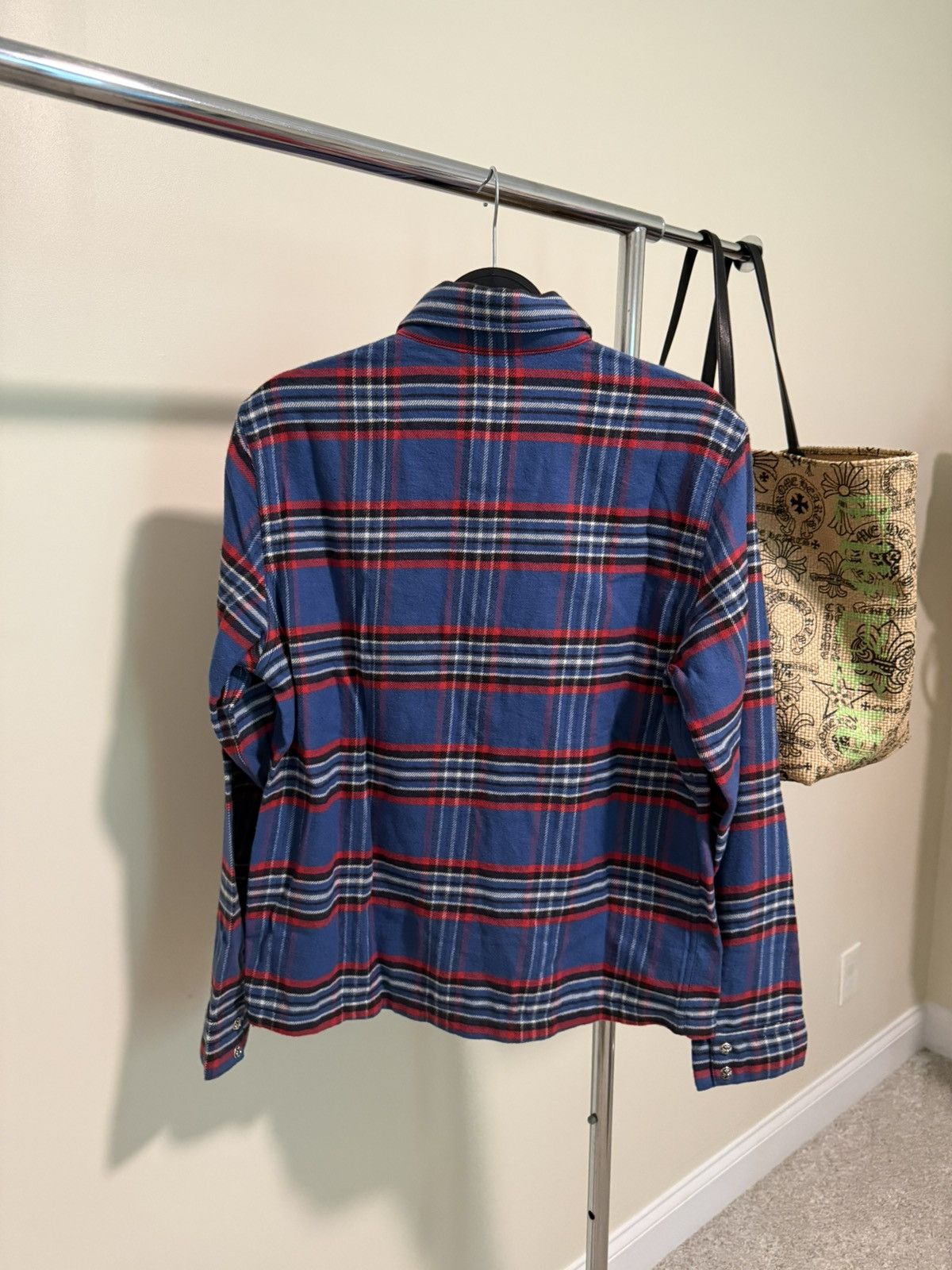 Chrome Hearts Chrome Hearts Flannel Work Dog Shirt Size US XS / EU 42 / 0 - 2 Thumbnail