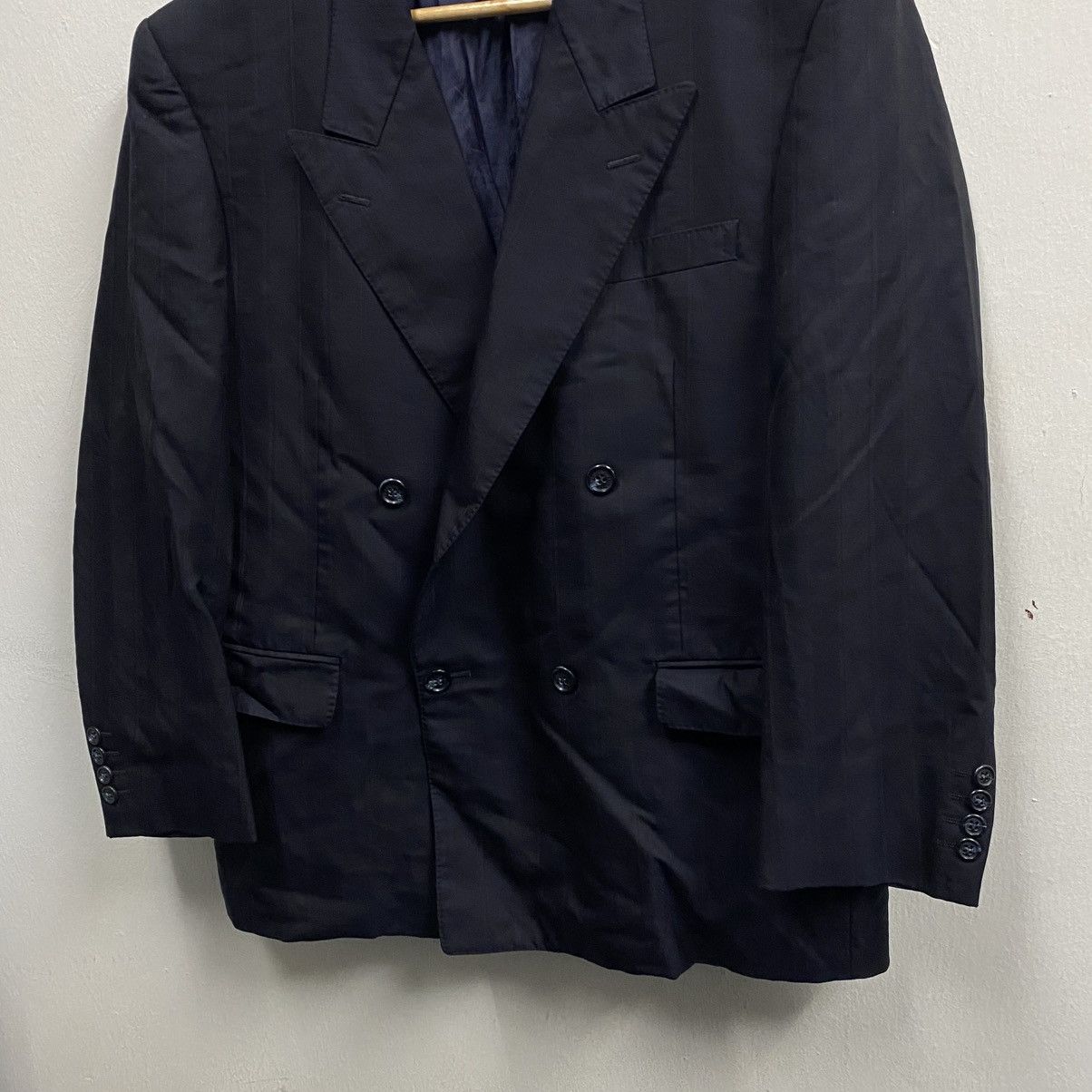 Givenchy VINTAGE Givenchy Monsieur Double Breasted Blazer Size 40R - 5 Thumbnail
