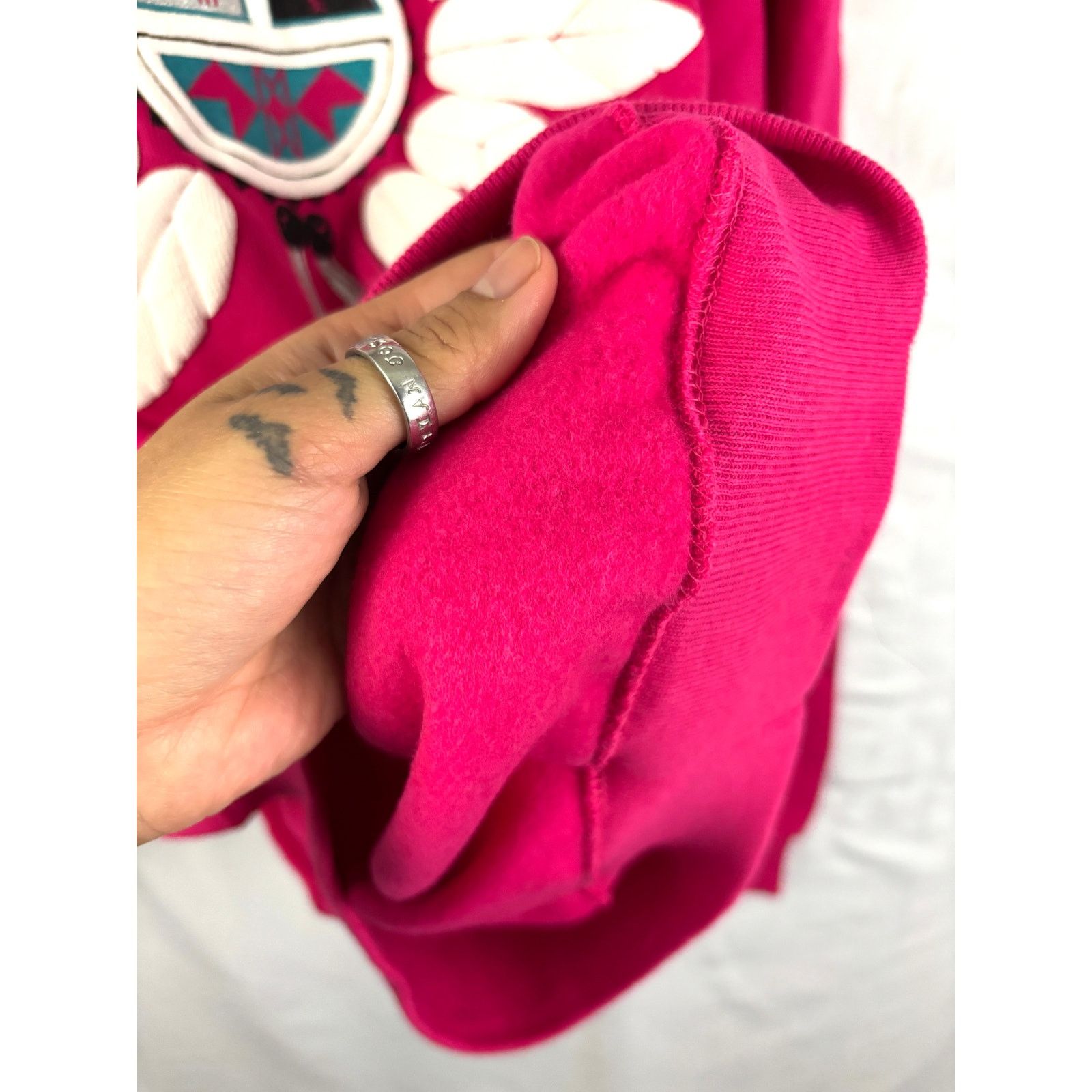 Hanes Vtg 80s Puff Paint Dreamcatcher Arizona Sweatshirt Large USA Size L / US 10 / IT 46 - 9 Thumbnail