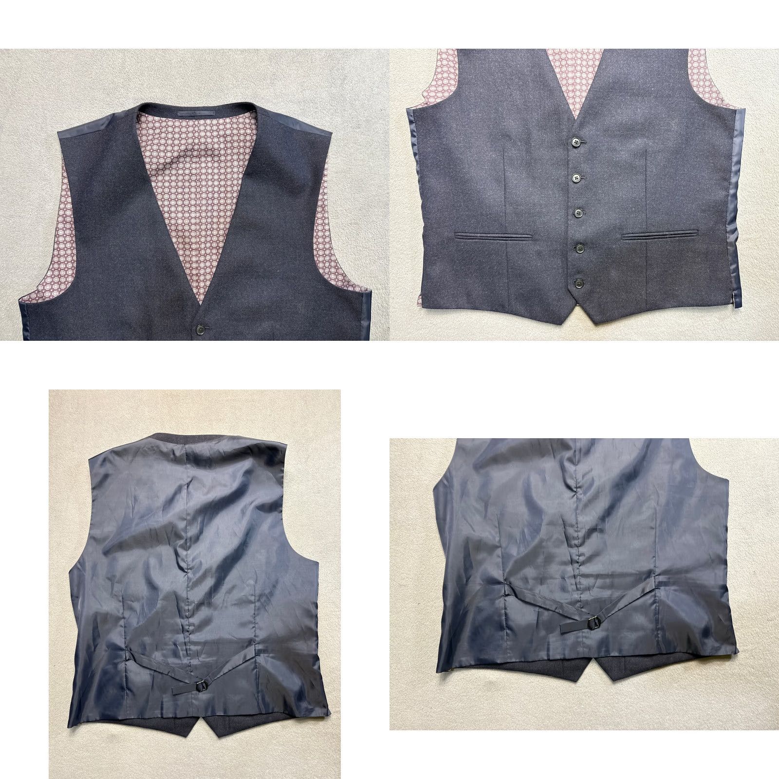 NEXT Next Blue Wool blend vest Waistcoat Mens Size 44R Suit Vest 3 Piece Blue NEXT Wool Blend Mens 44R Waistcoat Shirt? Size US S / EU 44-46 / 1 - 8 Thumbnail
