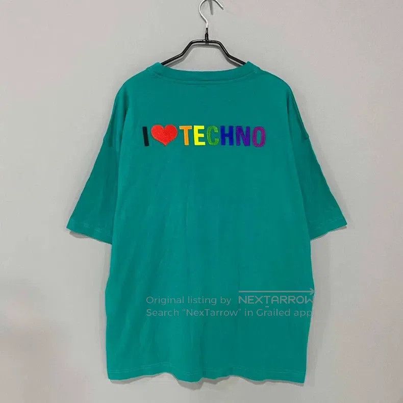 Balenciaga Balenciaga Lake Green Embroidered Valentine's Day Logo Sho Size US S / EU 44-46 / 1 - 2 Thumbnail