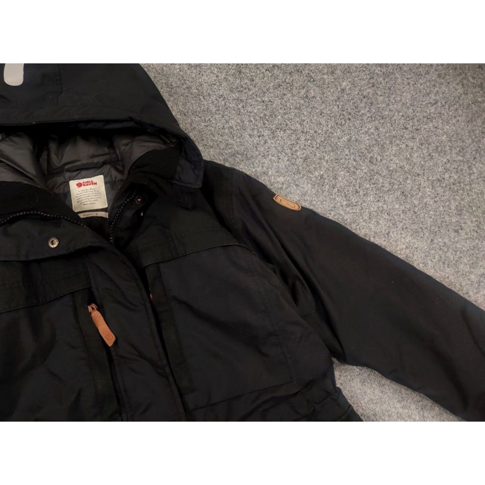 Vintage Fjällräven Polar Guide Black Canvas G 1000 Hydratic Womens Padded Parka Jacket Size S / US 4 / IT 40 - 5 Thumbnail