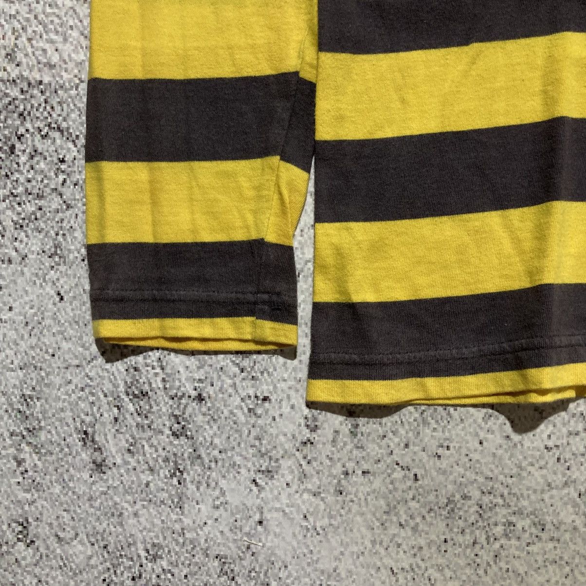 Japanese Brand 2000s Design United Poem Striped Longslevee Punk Lgb Style Size US L / EU 52-54 / 3 - 8 Thumbnail