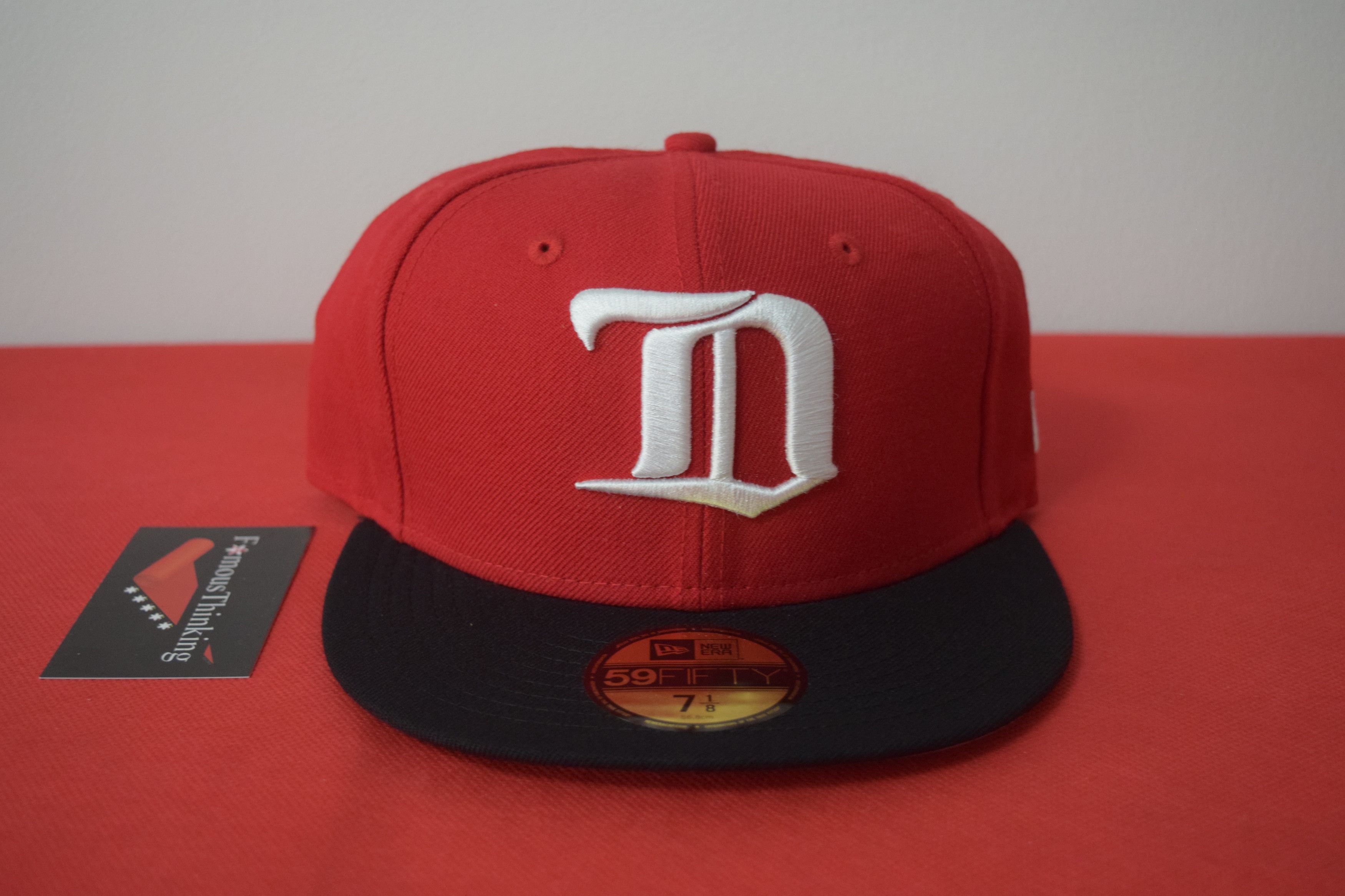 New Era NHL New Era Detroit Red Wings Vintage Logo Fitted hat Size ONE SIZE - 1 Thumbnail
