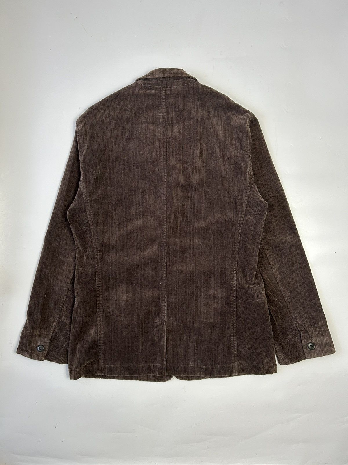 Designer × Japanese Brand × Lacoste LACOSTE CORDUROY SINGLE BREAST BLAZER Size 36R - 4 Thumbnail