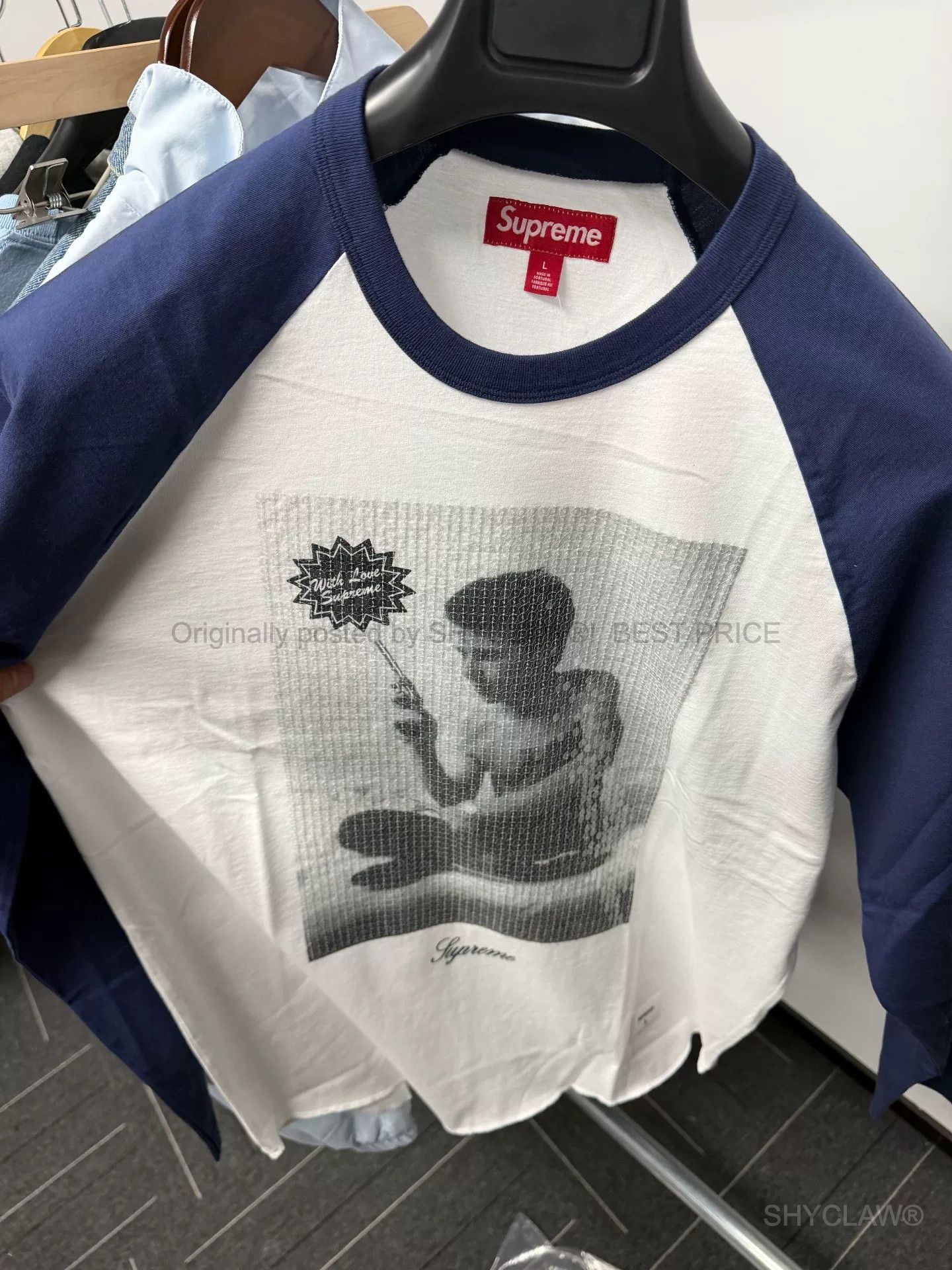 Supreme Supreme x Shawn Mortensen Zapatistas Raglan L/S Shirt