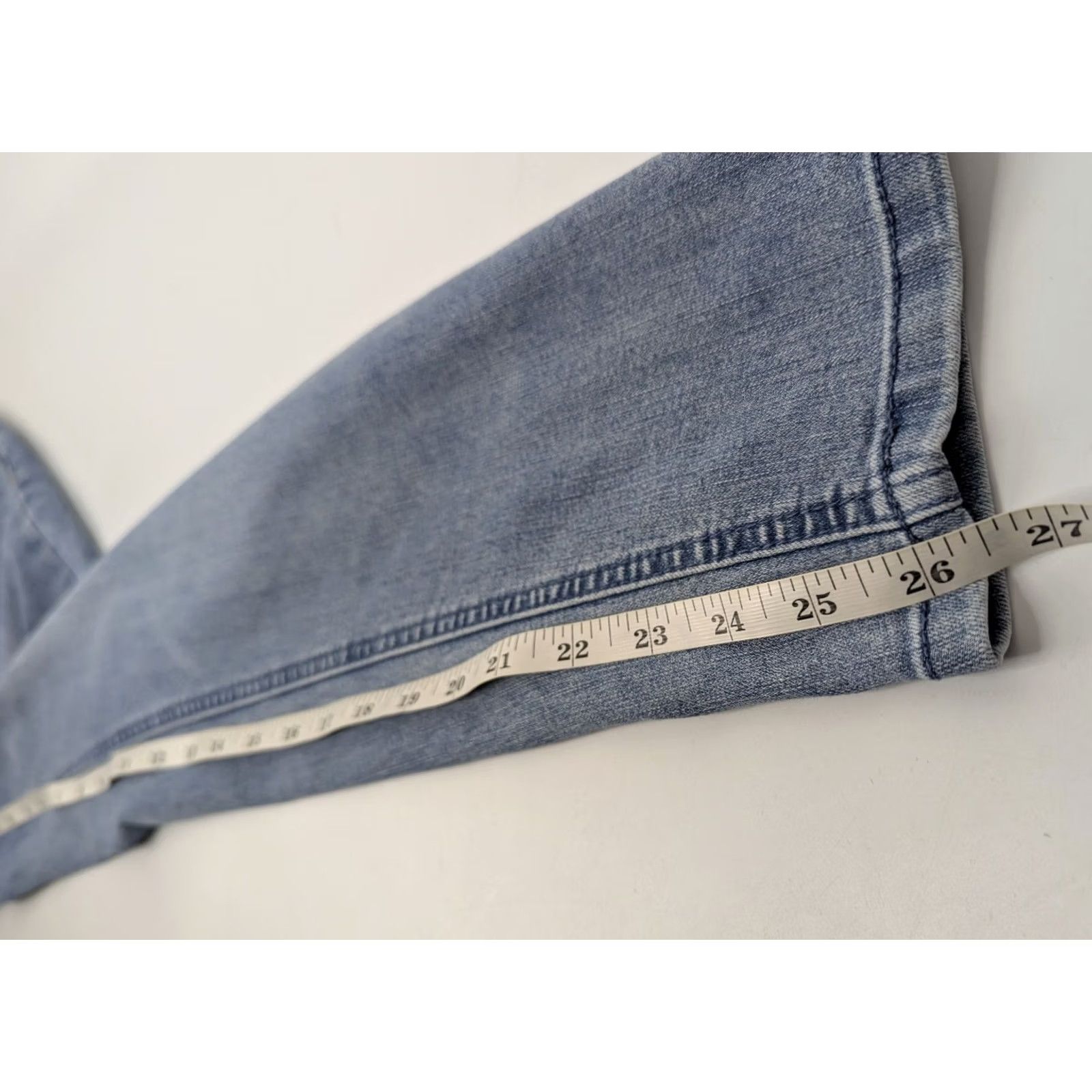 Vintage Democracy Ab Technology Slim Ankle Jeans Blue Medium Wash Womens Size 14 Size 36" / US 14 / IT 50 - 5 Thumbnail