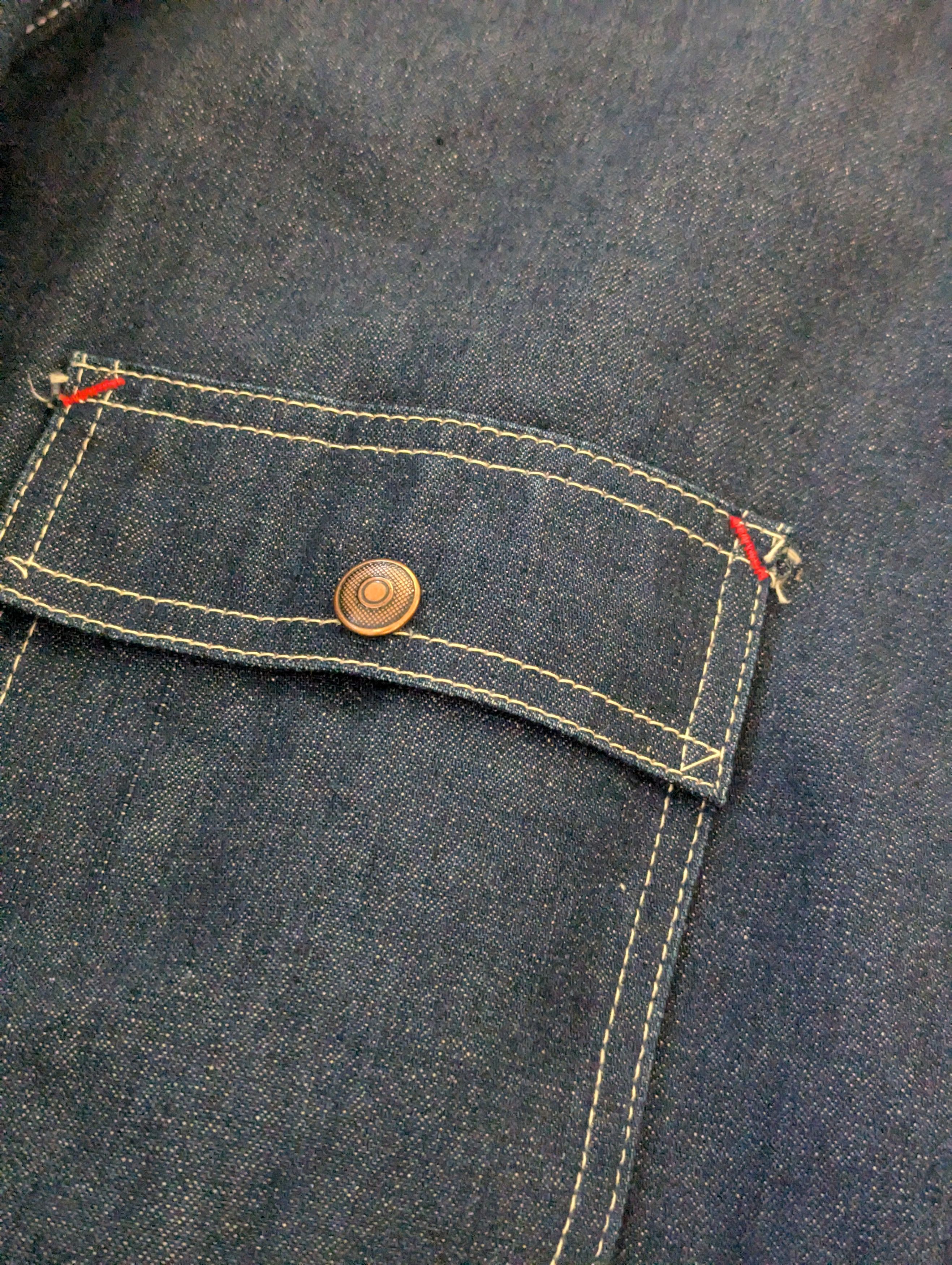 Sears Sears '80s Vintage Denim Jacket Size US XXL / EU 58 / 5 - 6 Thumbnail