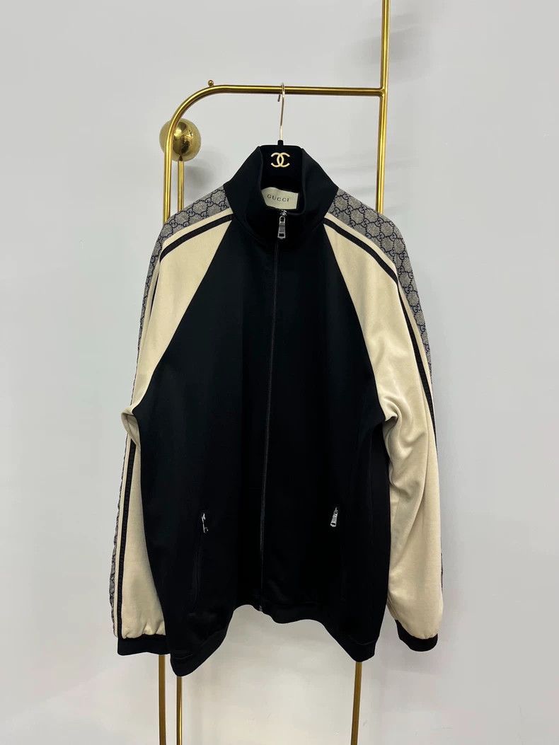 Gucci Gucci ColorblockZip Sweatshirt - dmc Size US M / EU 48-50 / 2 - 1 Thumbnail